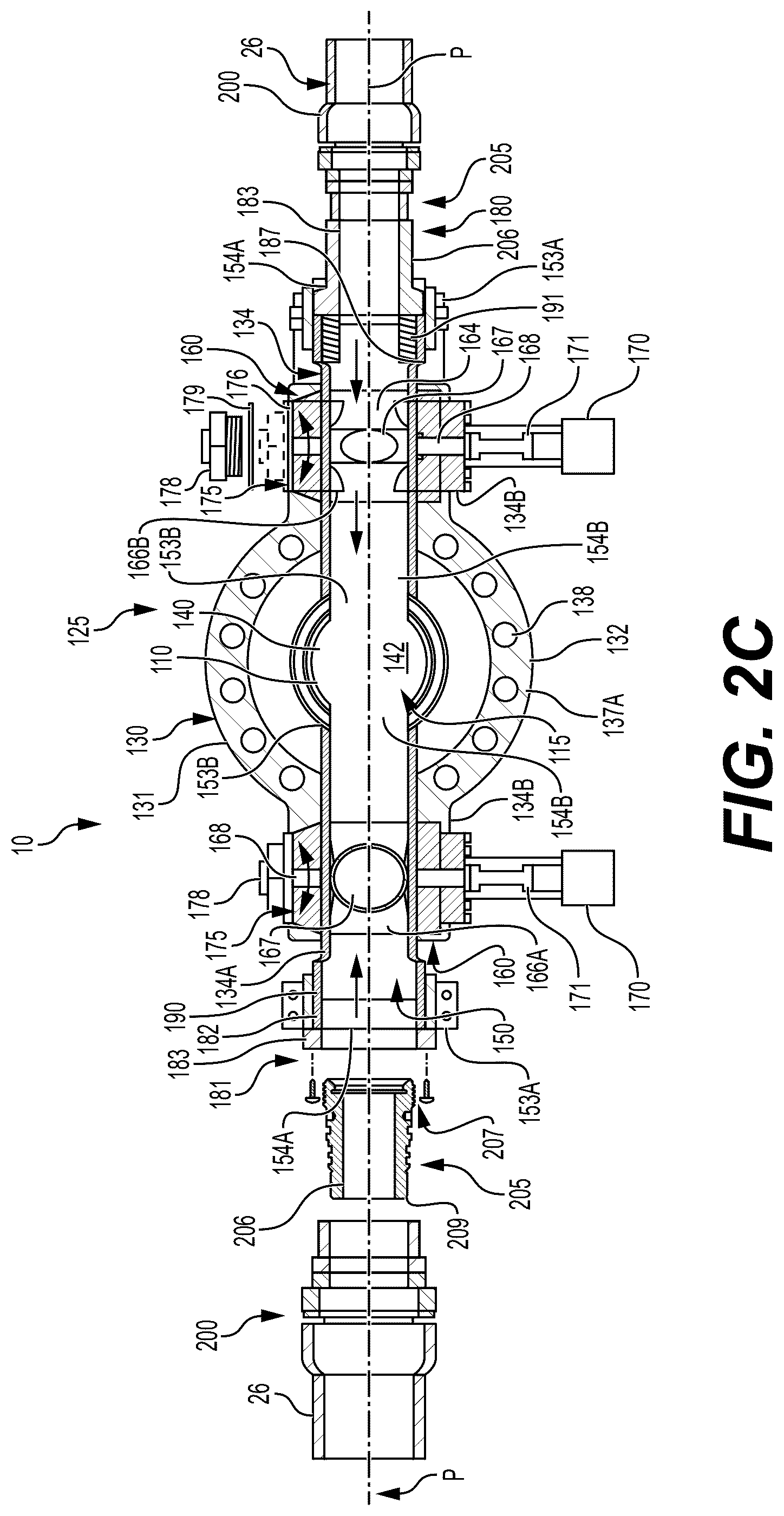 Patent US12492625 Figure 4 – Integrated junction and check valve assemblies for hydraulic fracturing system manifolds and related methods