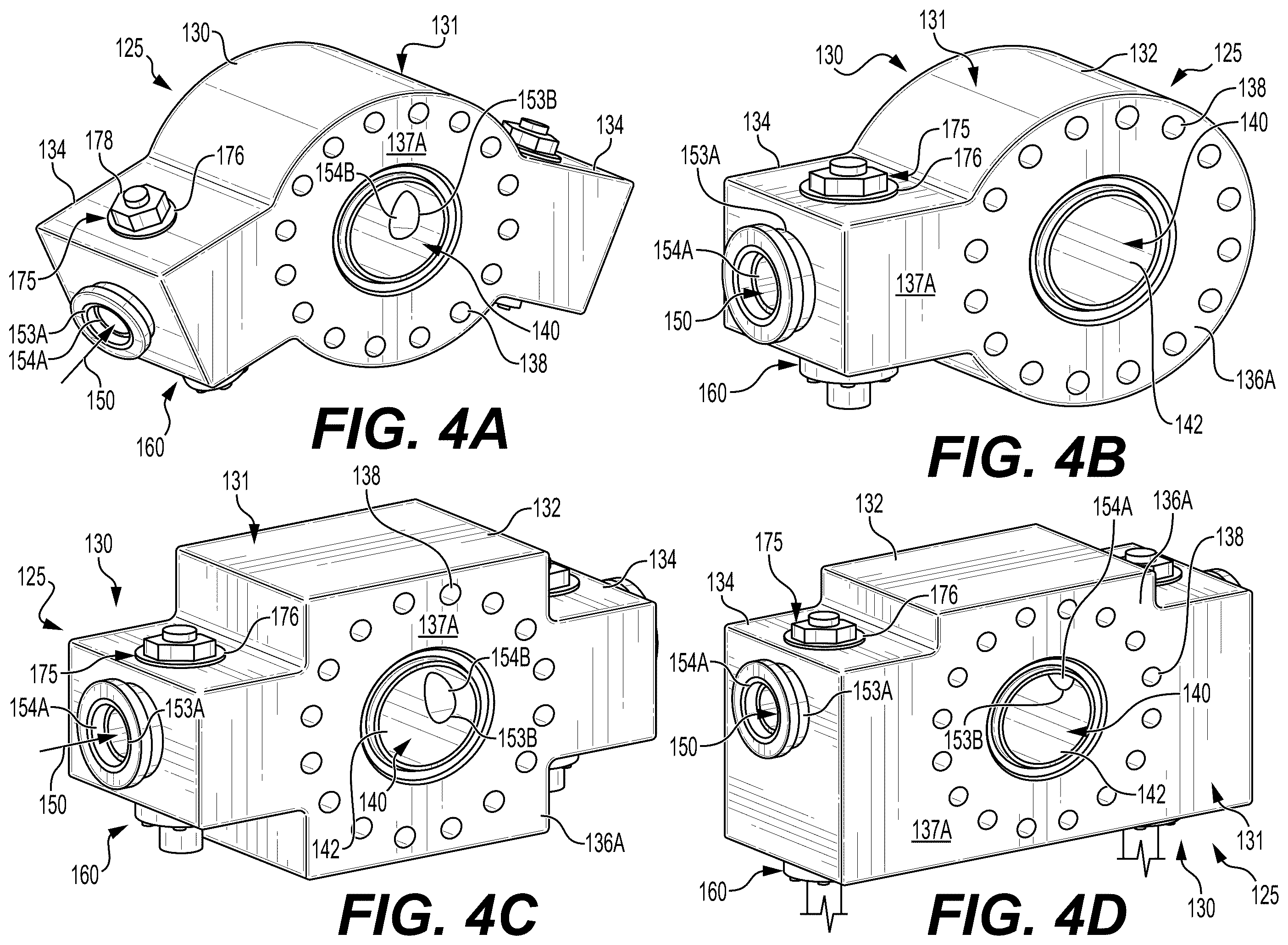 Patent US12492625 Figure 7 – Integrated junction and check valve assemblies for hydraulic fracturing system manifolds and related methods