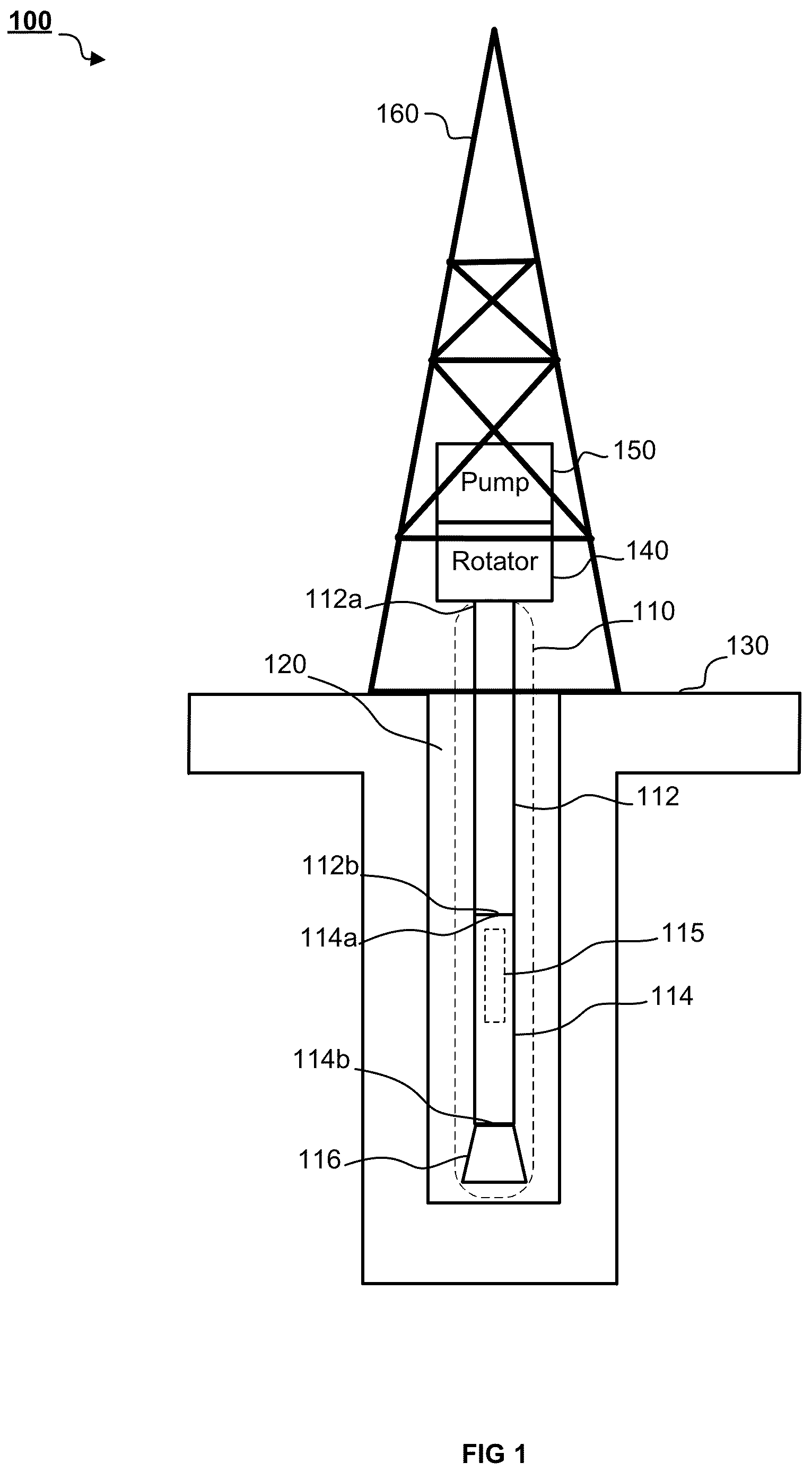 Patent US12492628 Figure 1 – Controlling a downhole tool