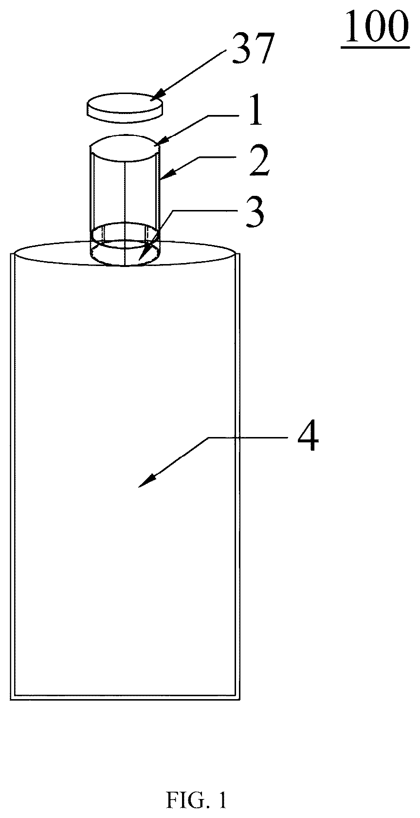 Patent US12492634 Figure 1 – Electric-pulse fracturing device and method for hard roof of coal mine based on self-sealing water bag