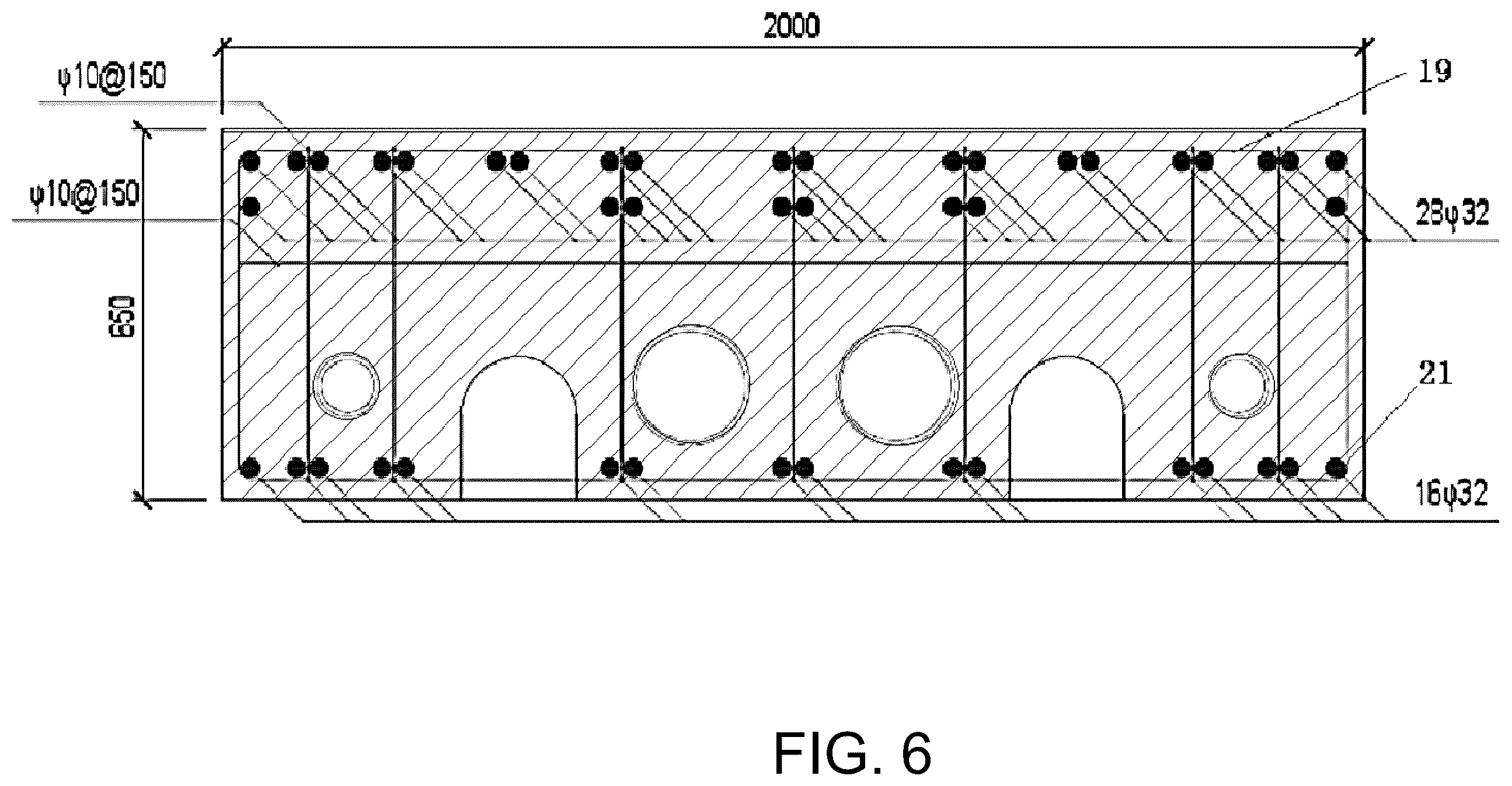 Patent US12492635 Figure 9 – Segment with concrete embedded with fluid-filled steel pipes