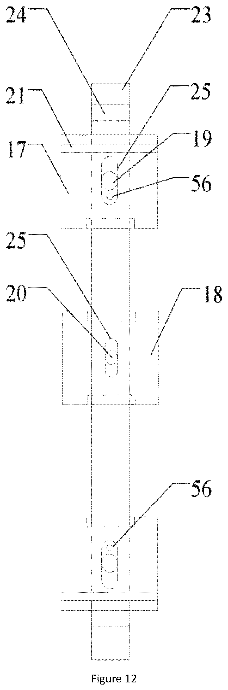 Patent US12492636 Figure 8 – Internal and external coupling shear resistance locking control system and monitoring method of tunnel surrounding rocks