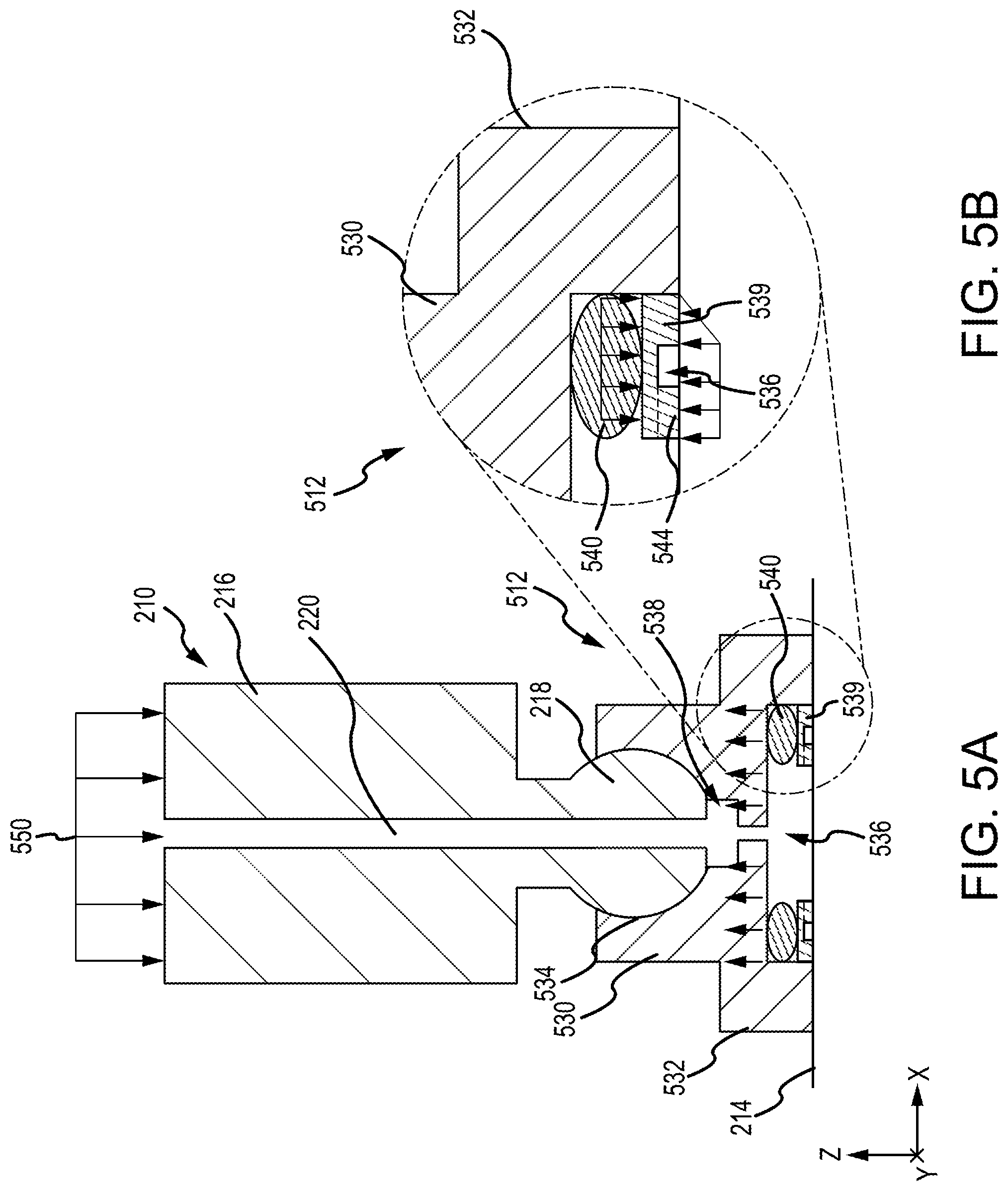 Patent US12492637 Figure 5 – Hydrostatic shoe with face seal