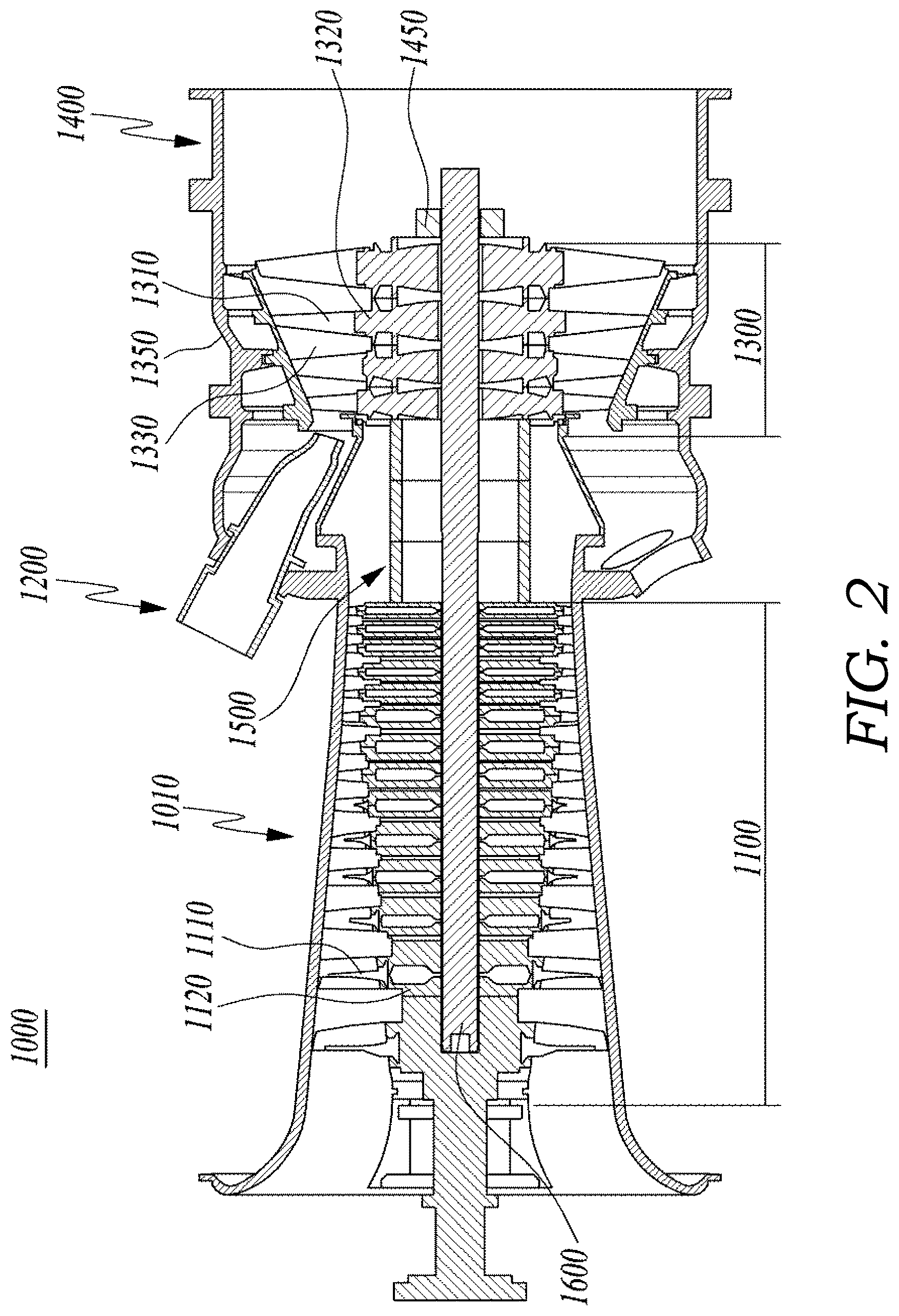 Patent US12492639 Figure 2 – Airfoil and gas turbine including same