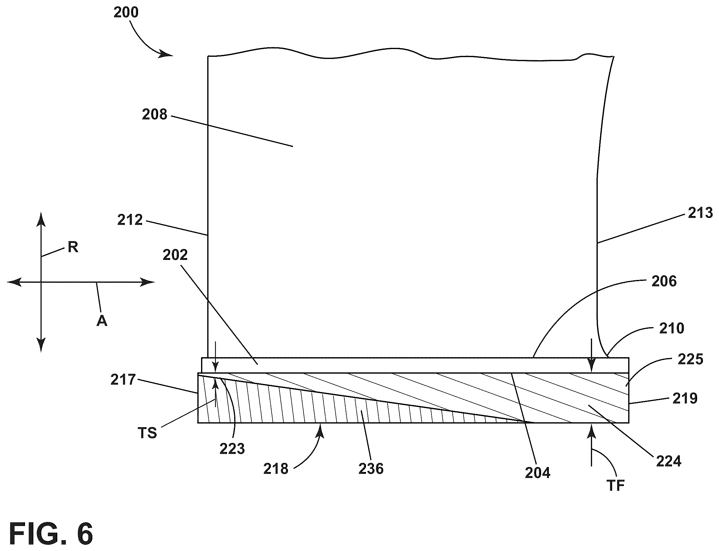 Patent US12492641 Figure 6 – Variable pitch airfoil