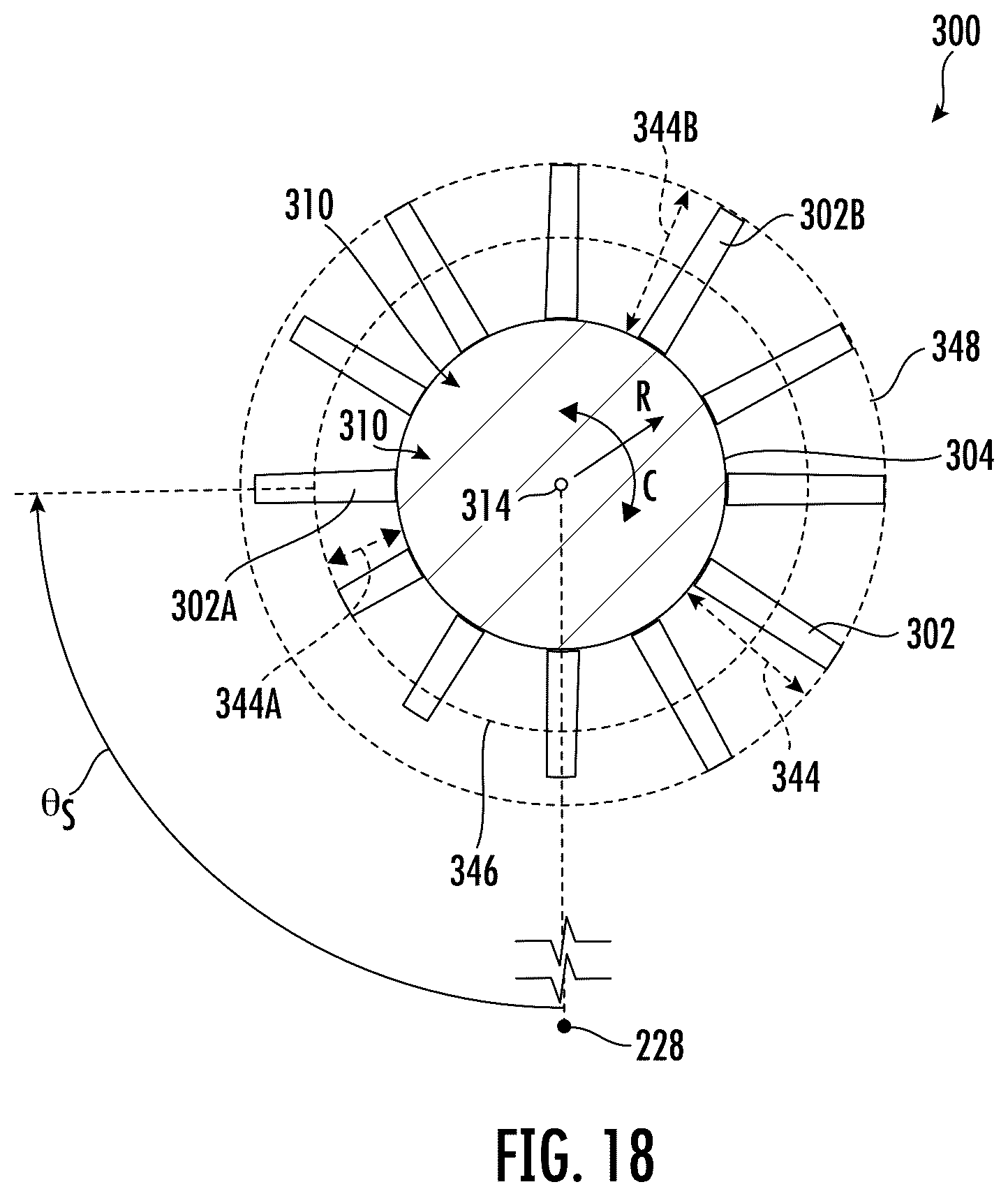 Patent US12492642 Figure 11 – Outlet guide vane assembly for a turbofan engine