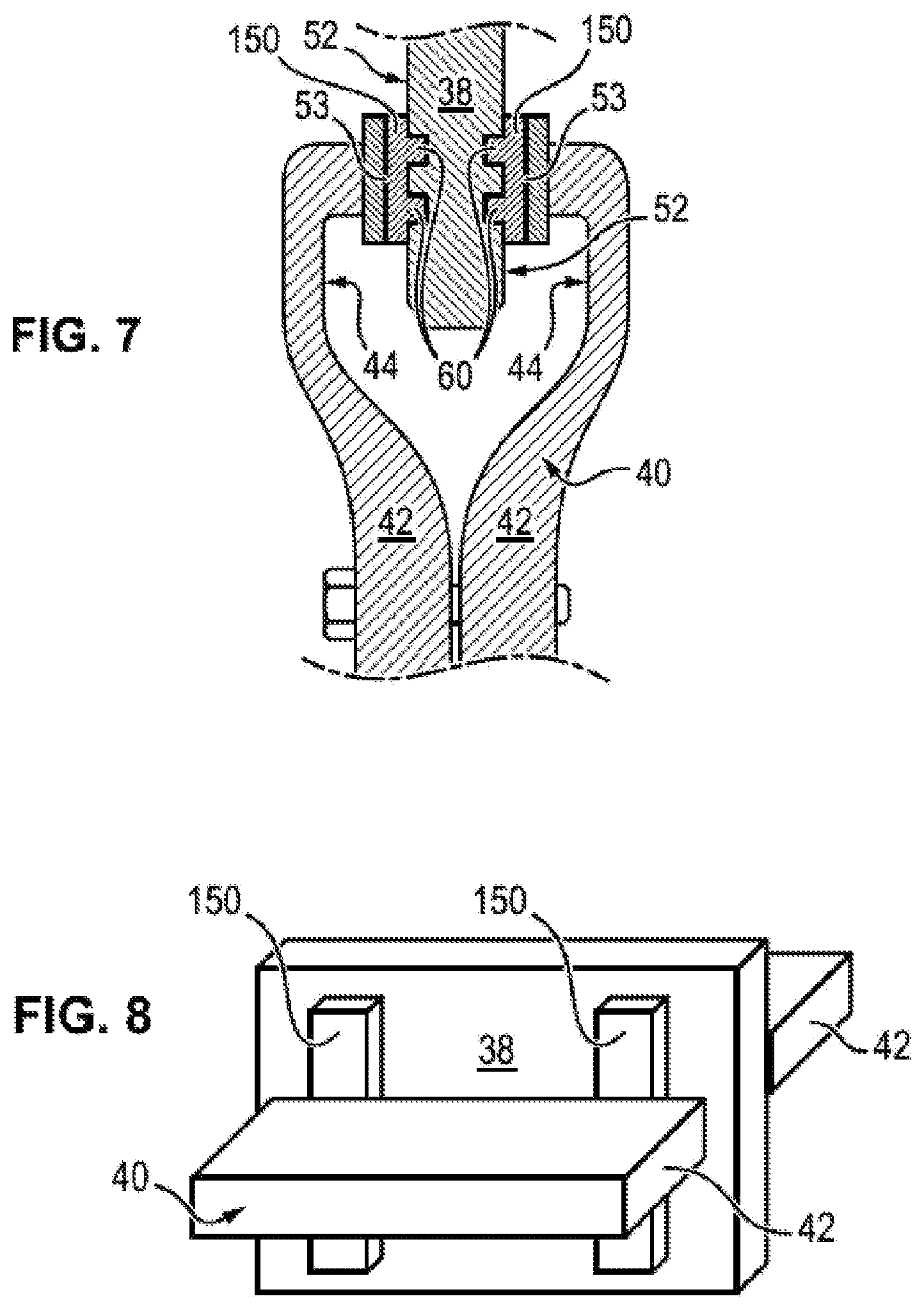 Patent US12492650 Figure 6 – Turbojet engine nozzle ring for an aircraft