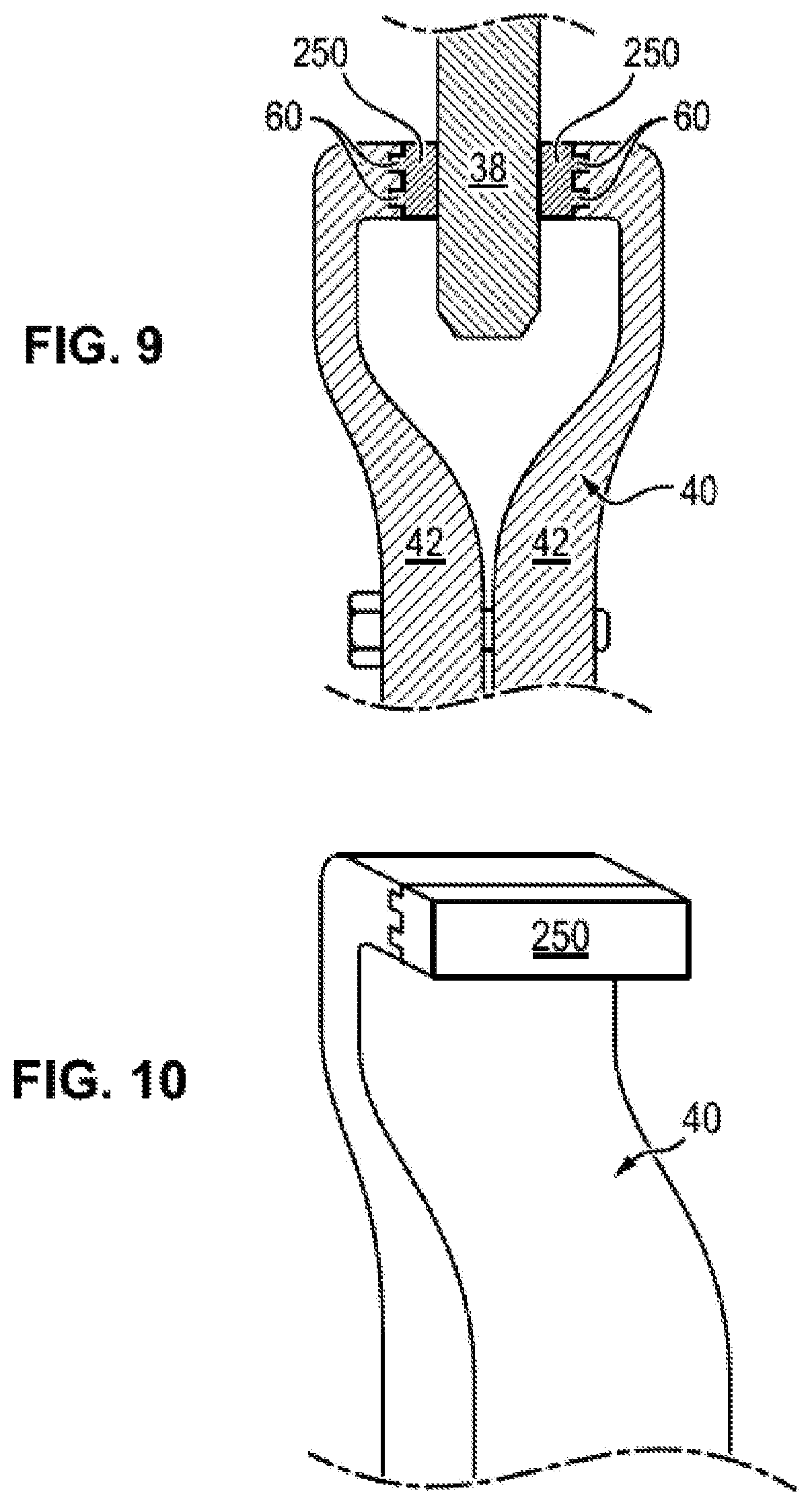 Patent US12492650 Figure 7 – Turbojet engine nozzle ring for an aircraft