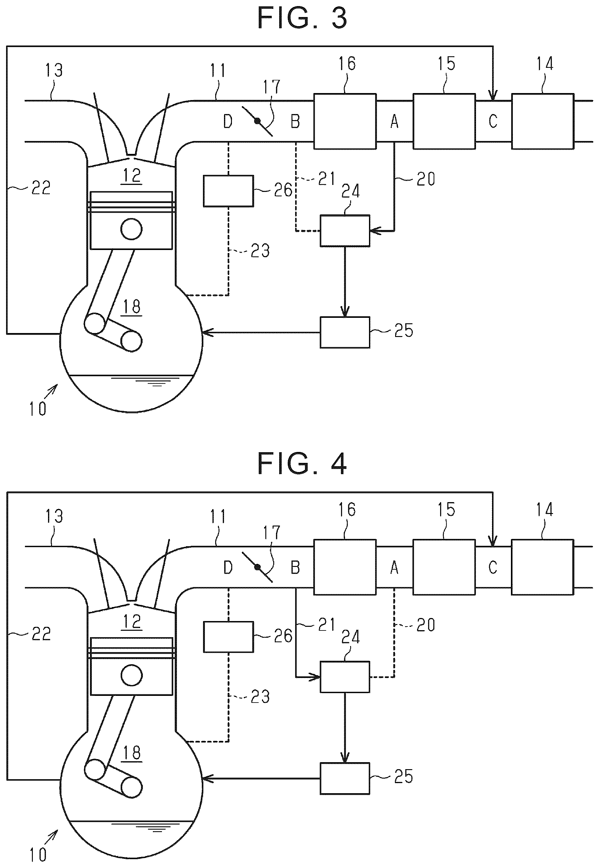 Patent US12492652 Figure 2 – Blow-by gas recirculation device