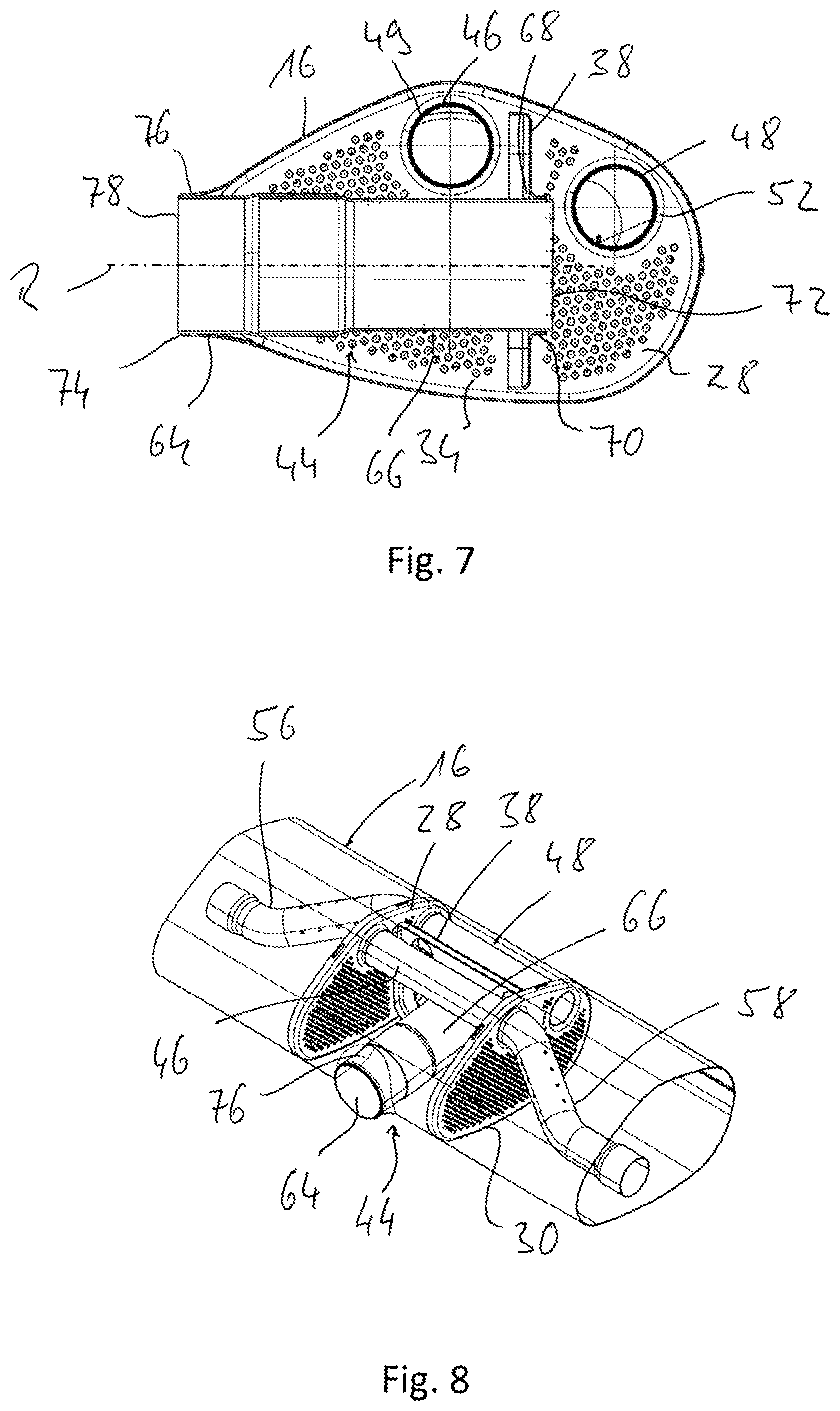Patent US12492653 Figure 4 – Muffler and method for making a muffler