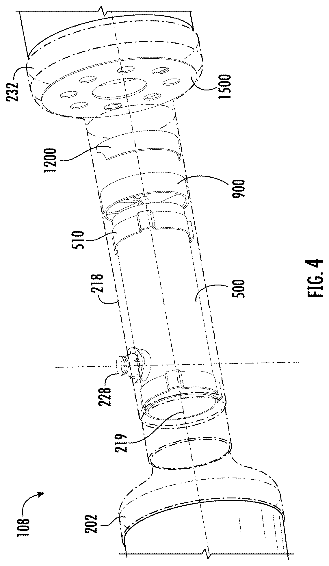 Patent US12492656 Figure 4 – Decomposition chambers for aftertreatment systems