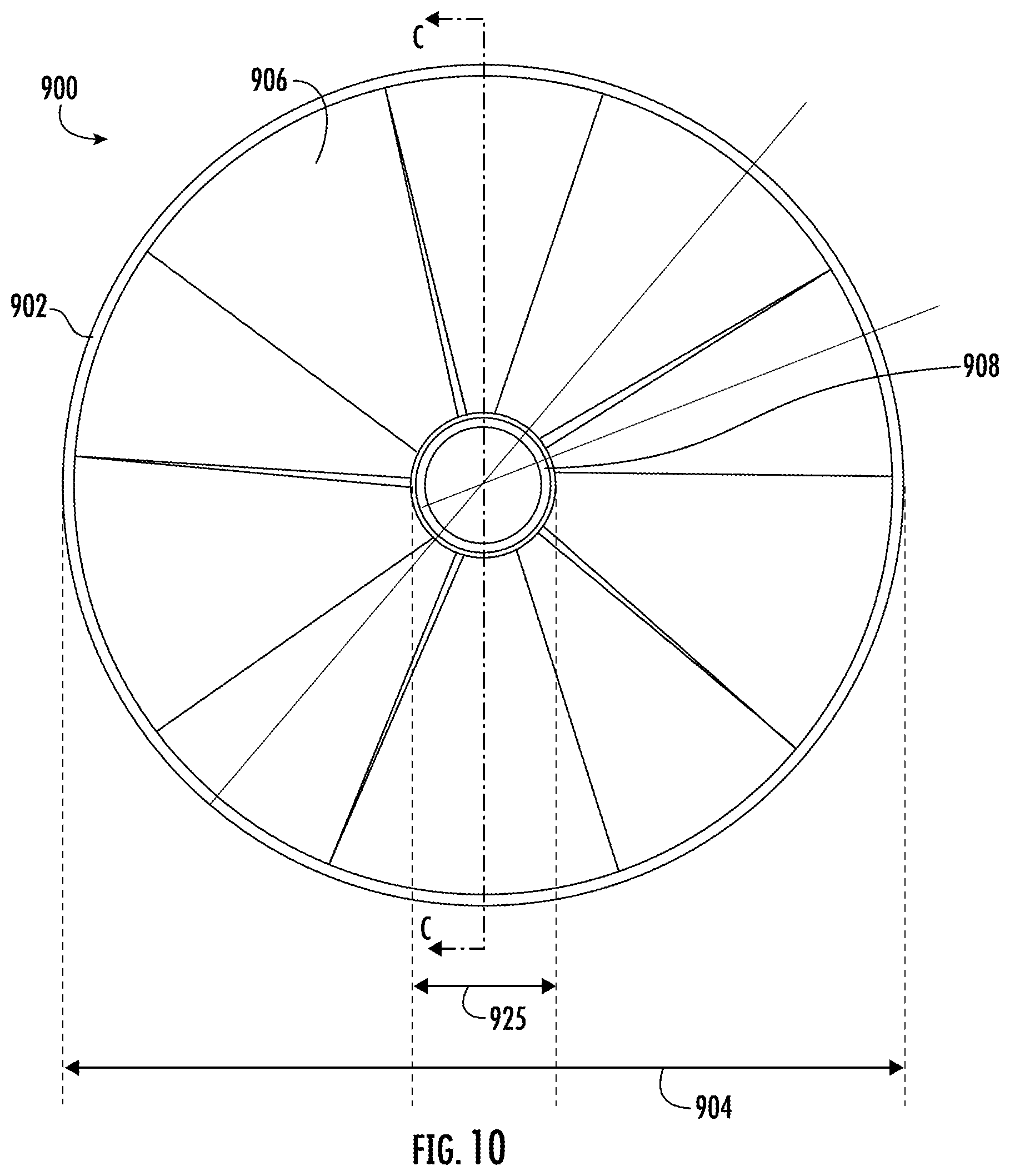 Patent US12492656 Figure 10 – Decomposition chambers for aftertreatment systems