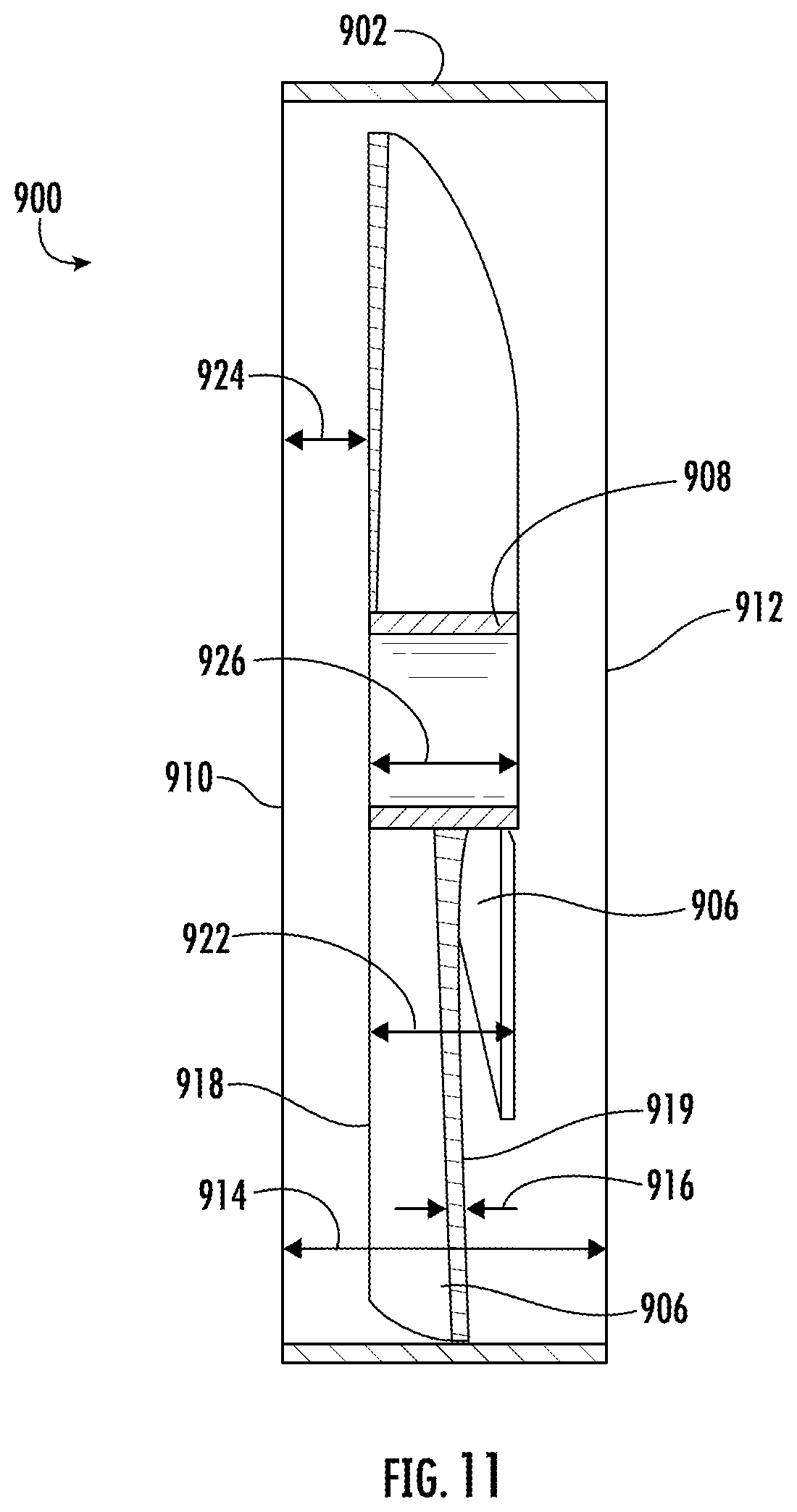 Patent US12492656 Figure 11 – Decomposition chambers for aftertreatment systems