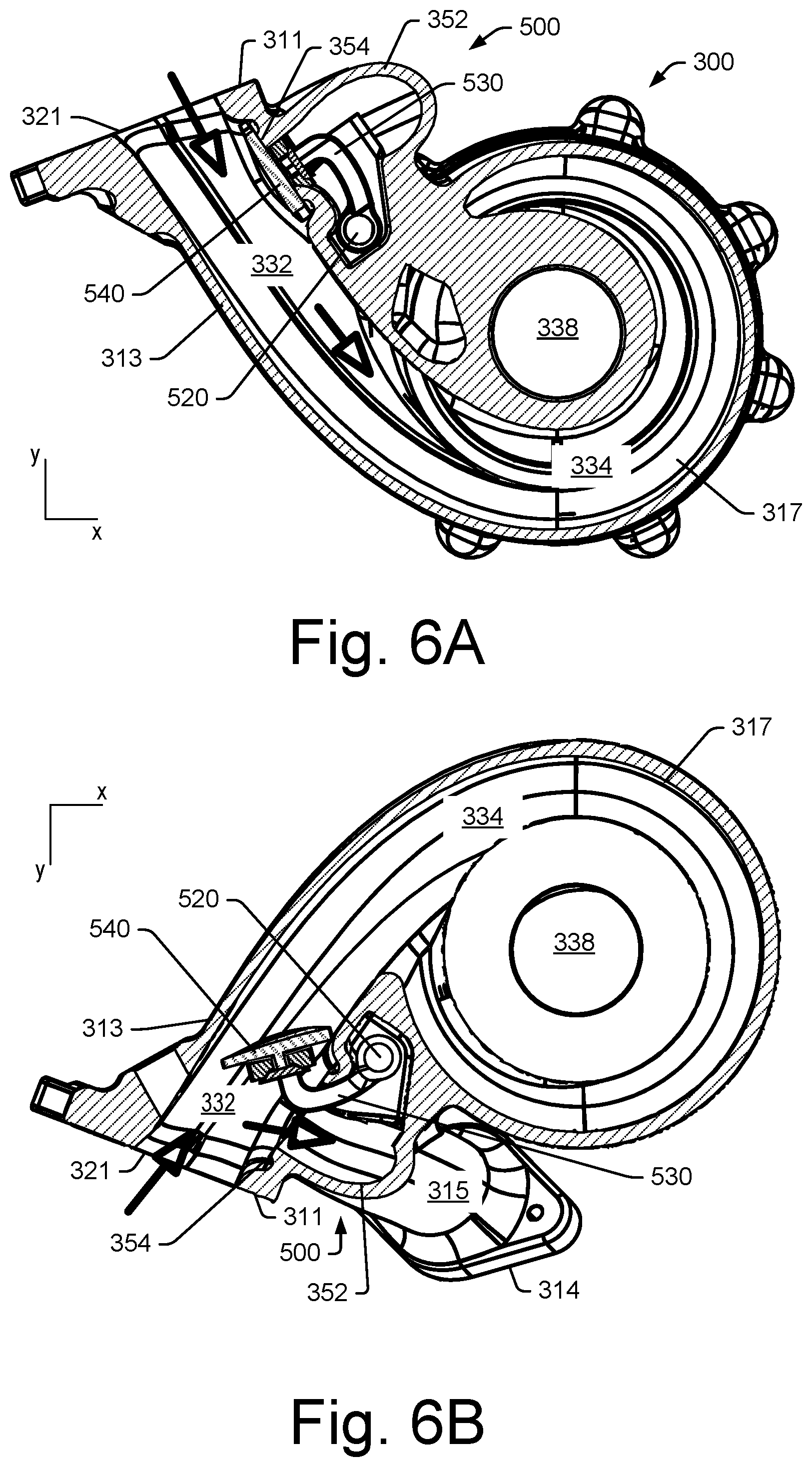 Patent US12492659 Figure 6 – Turbocharger turbine housing assembly