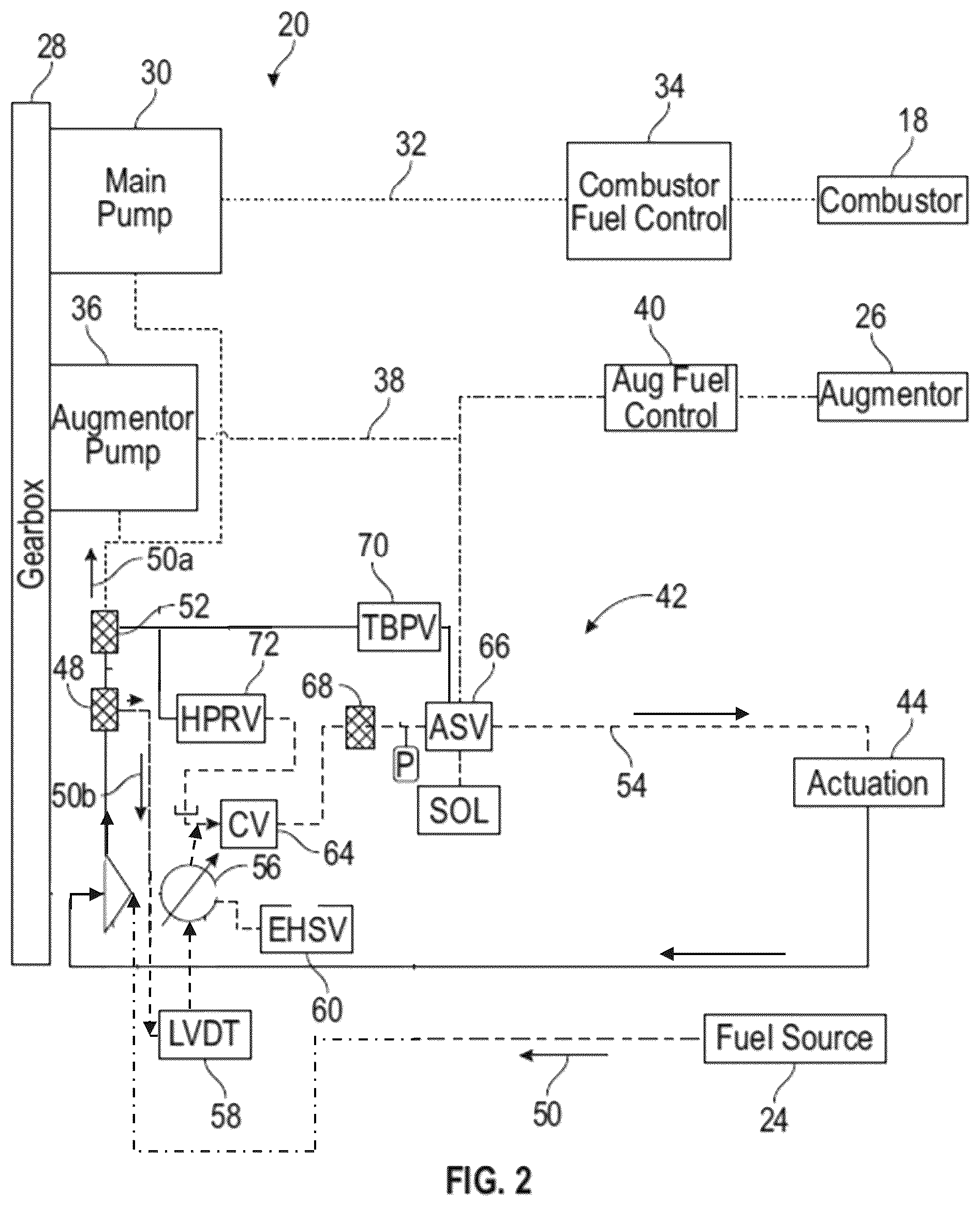 Patent US12492662 Figure 2 – Fuel pump with built-in thermal bypass
