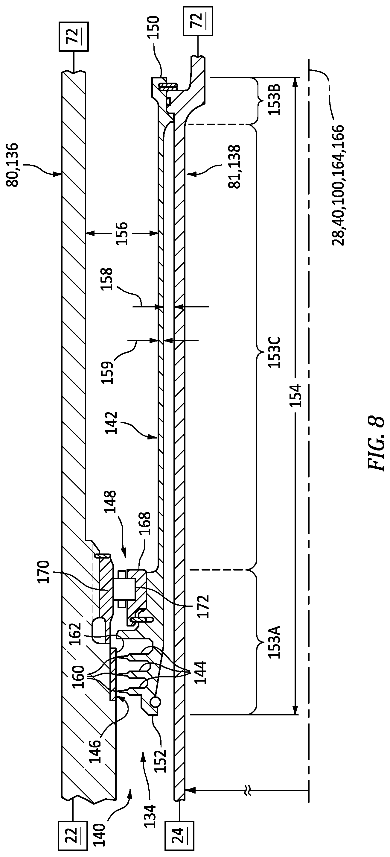 Patent US12492663 Figure 7 – Aircraft propulsion system geartrain