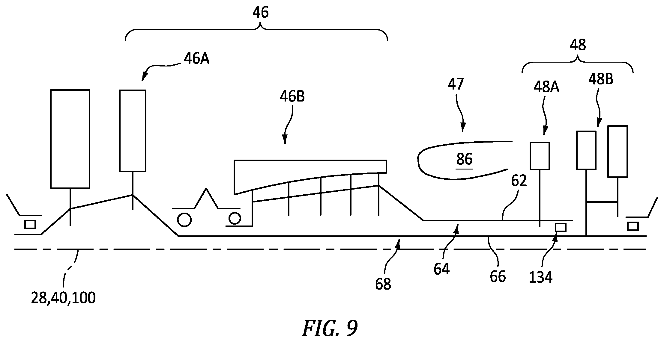 Patent US12492663 Figure 8 – Aircraft propulsion system geartrain