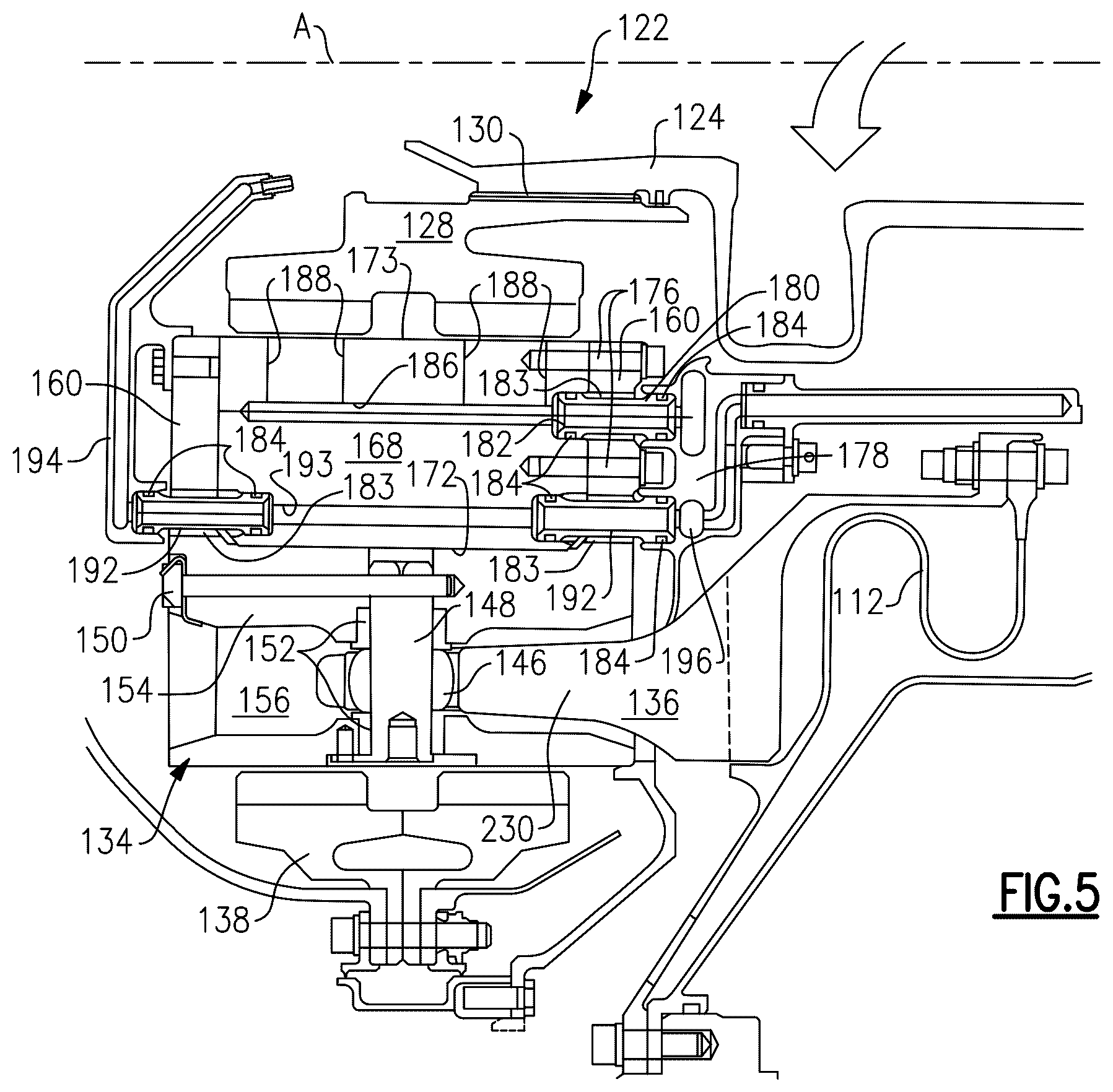 Patent US12492665 Figure 6 – Method of assembly for gas turbine fan drive gear system