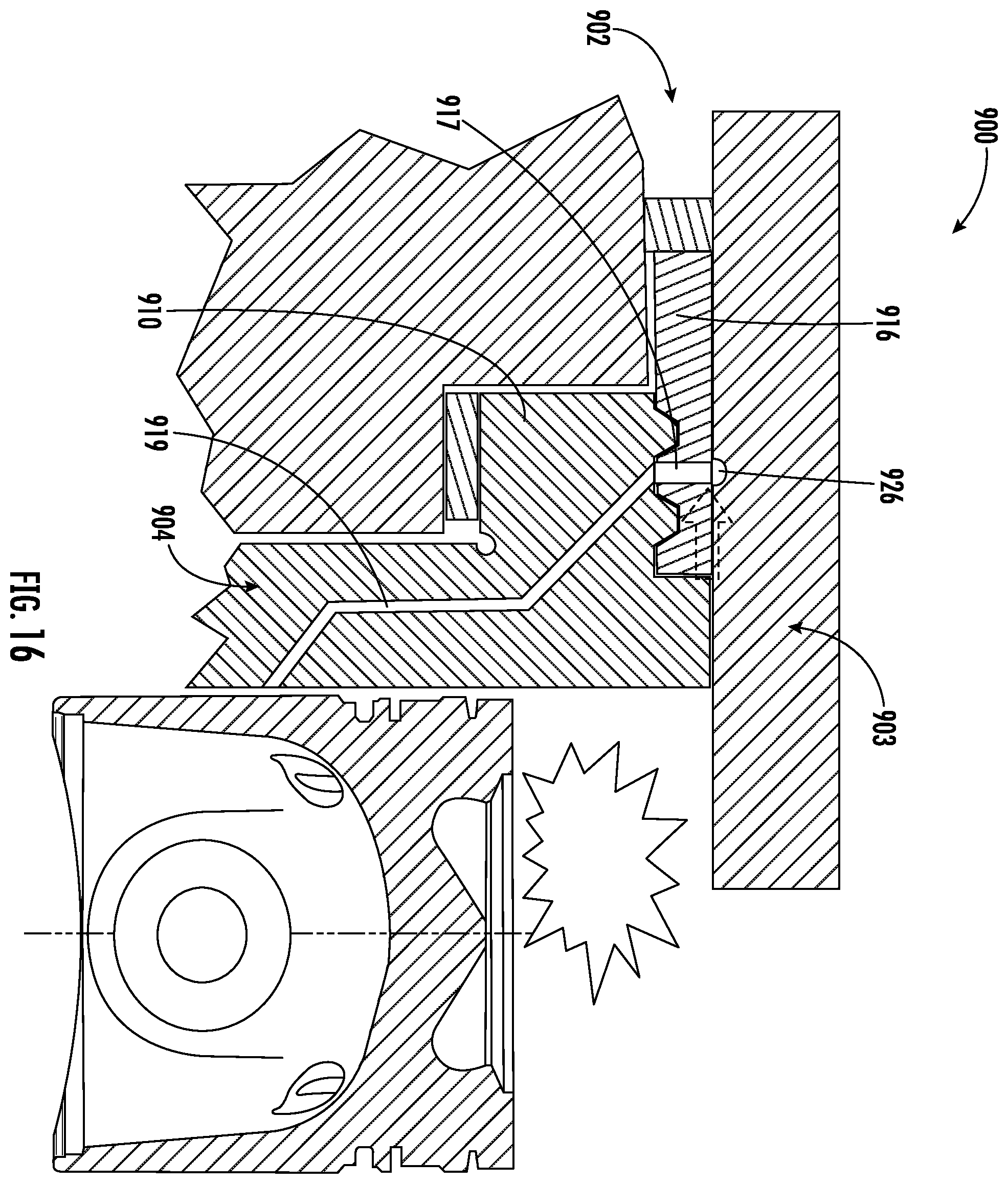 Patent US12492667 Figure 15 – Cylinder head joint gas leakage mitigation