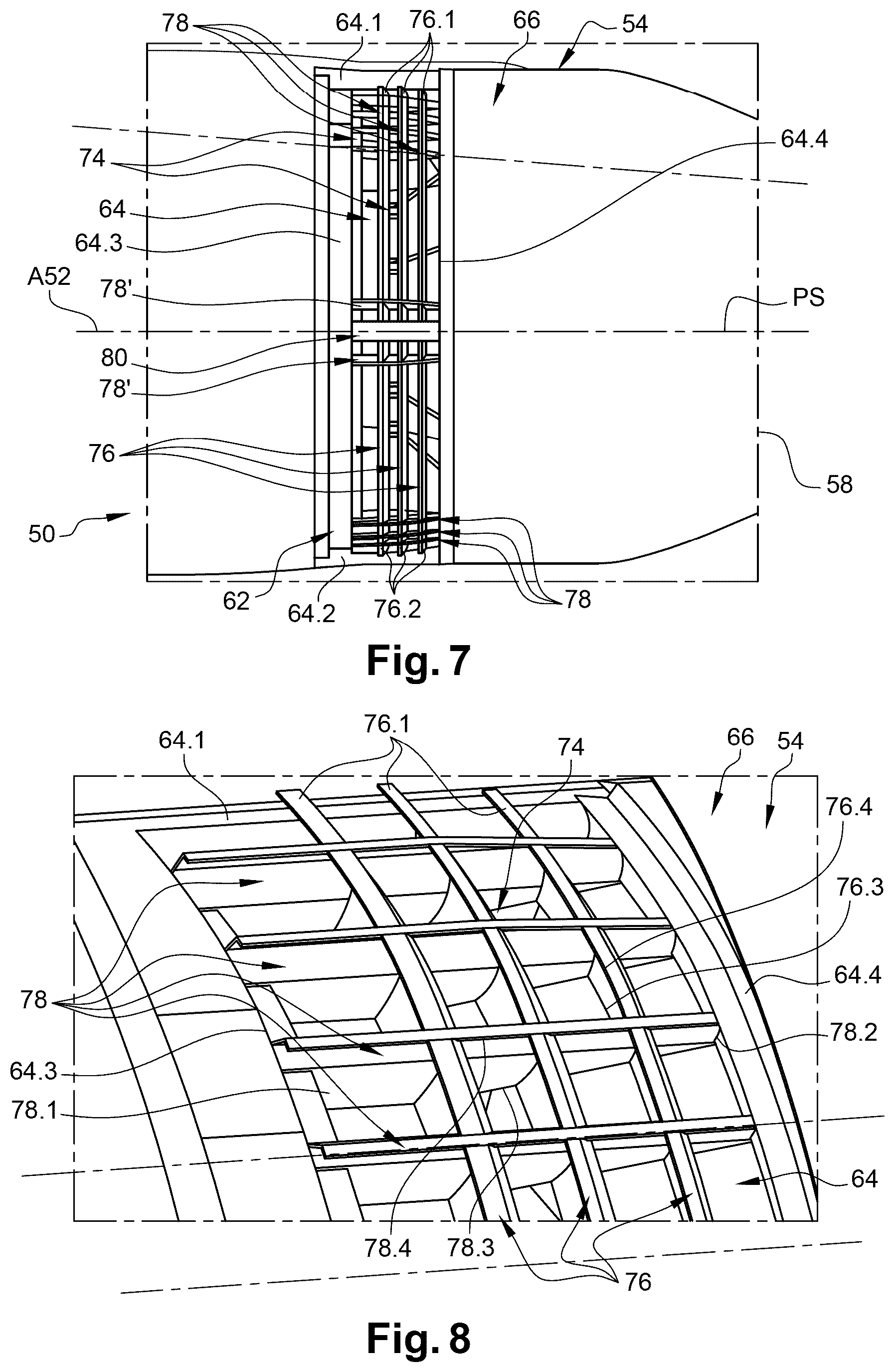 Patent US12492668 Figure 3 – Aircraft nacelle provided with at least one thrust reversal device comprising at least one longitudinal deflector, aircraft comprising at least one propulsion assembly composed of such a nacelle