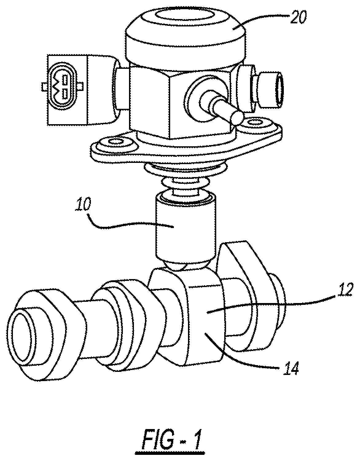 Patent US12492671 Figure 1 – Stamped pump actuator and method of assembling same