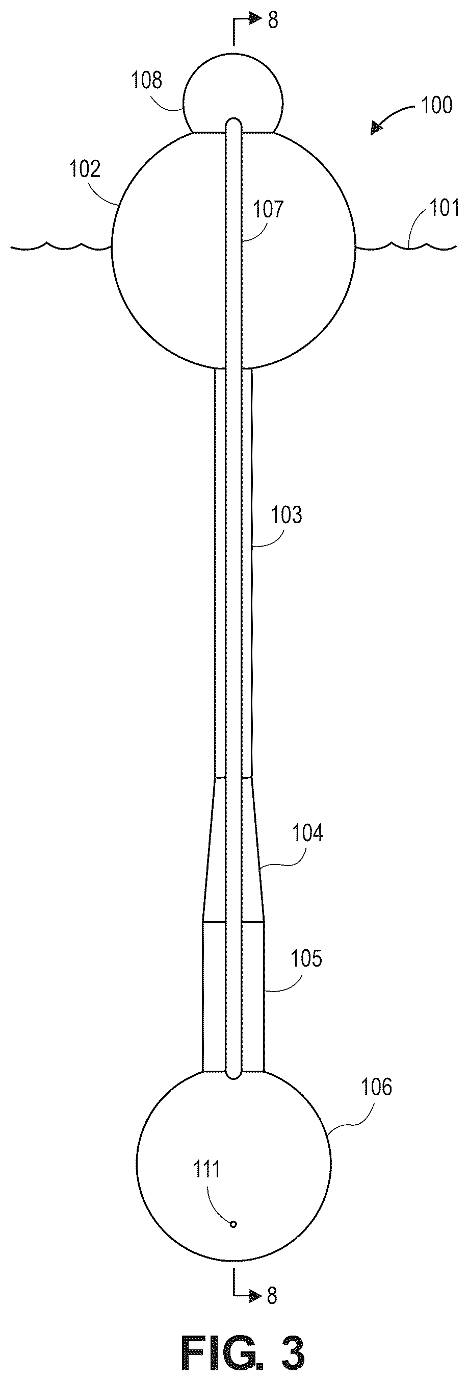 Patent US12492673 Figure 3 – Recirculating inertial hydrodynamic pump and wave engine