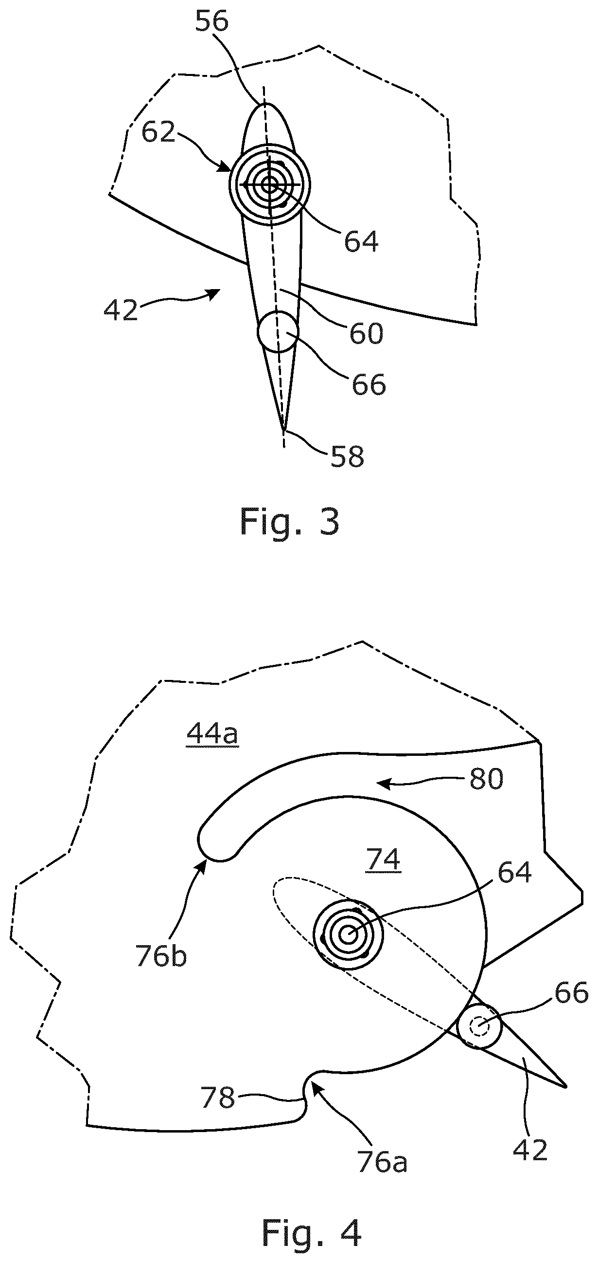 Patent US12492675 Figure 3 – Blade pitch control arrangement