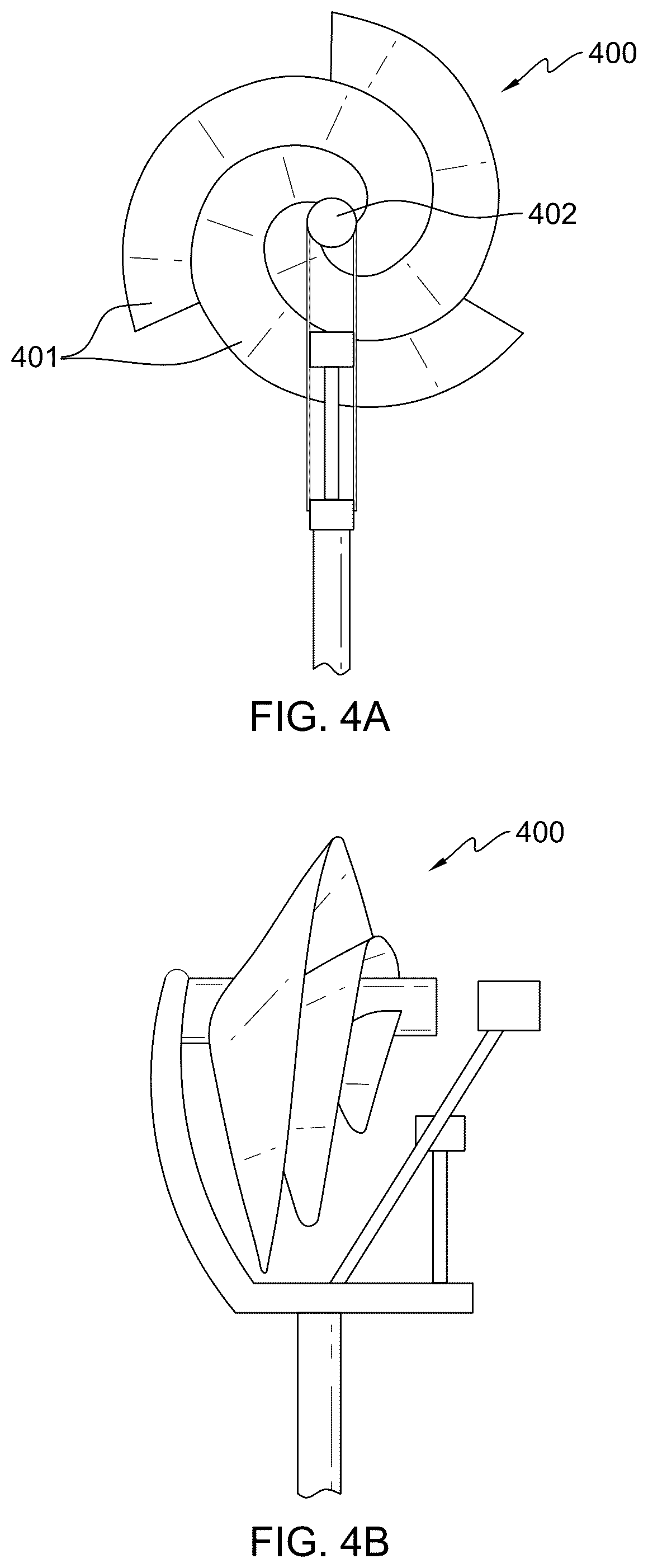 Patent US12492677 Figure 4 – Energy generation controller for wind turbine with shadow-effect energy generator(s)