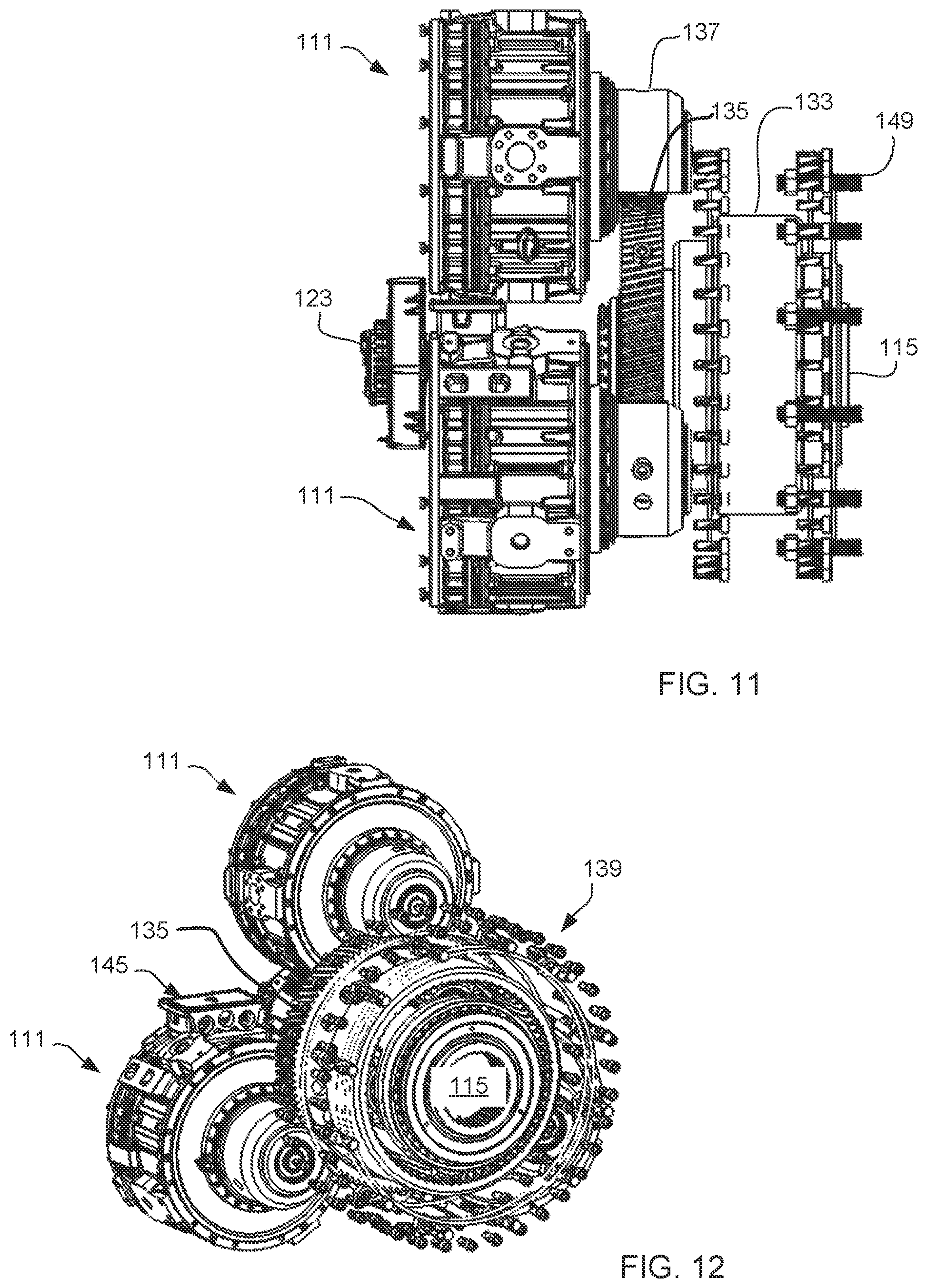 Patent US12492689 Figure 6 – Frac pump system