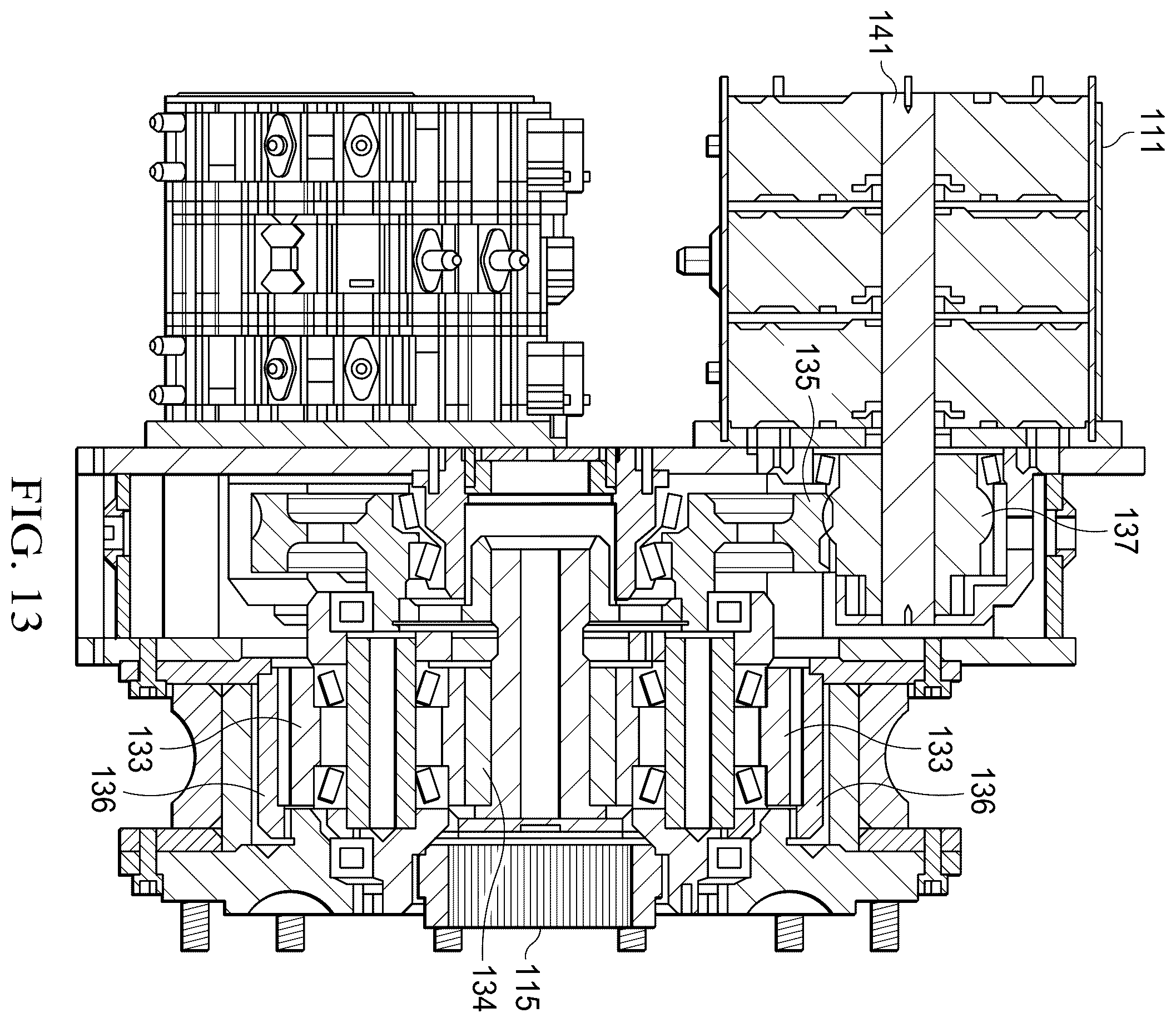 Patent US12492689 Figure 7 – Frac pump system
