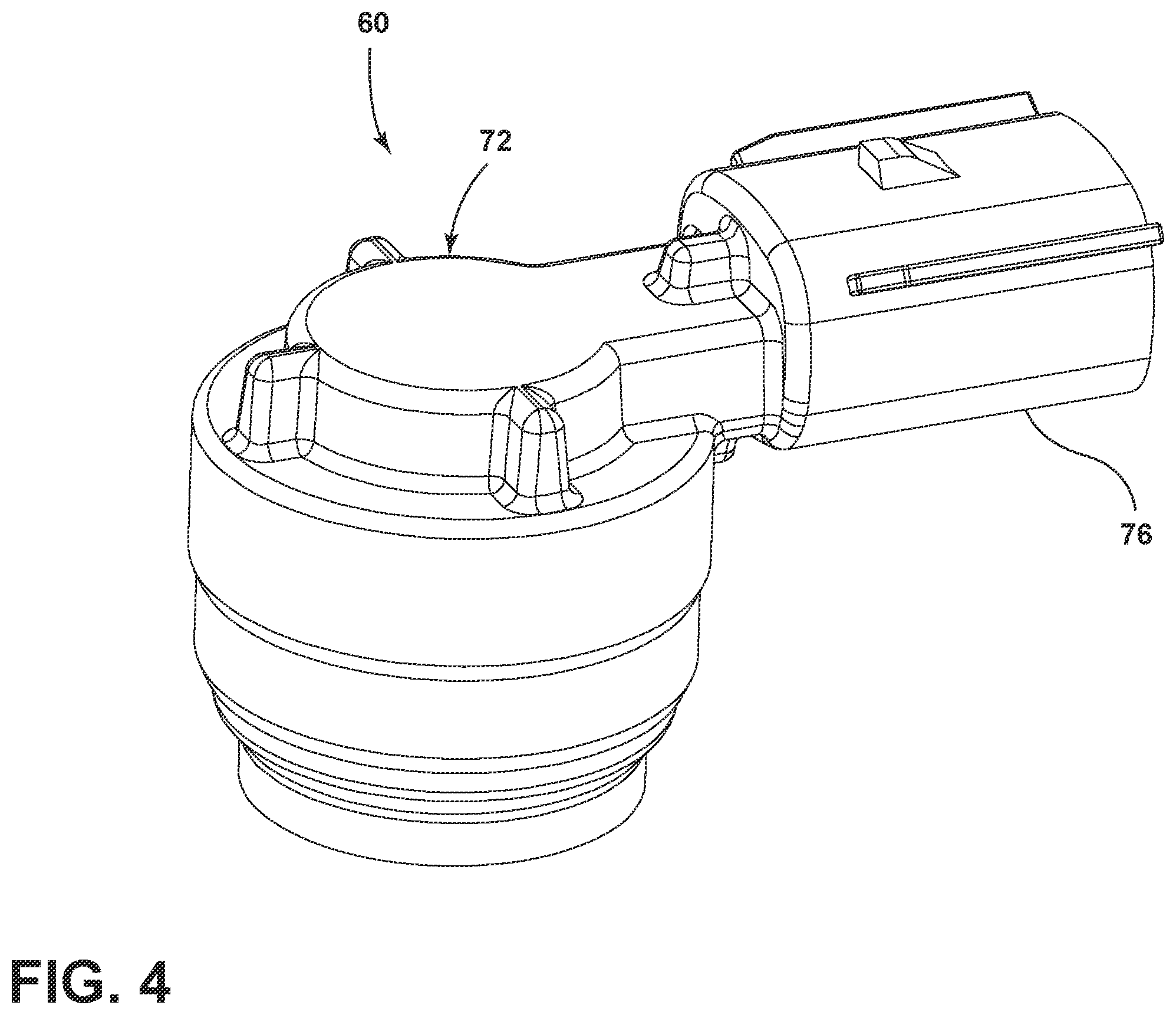 Patent US12492690 Figure 4 – Overmolded coil assembly for a fuel pump