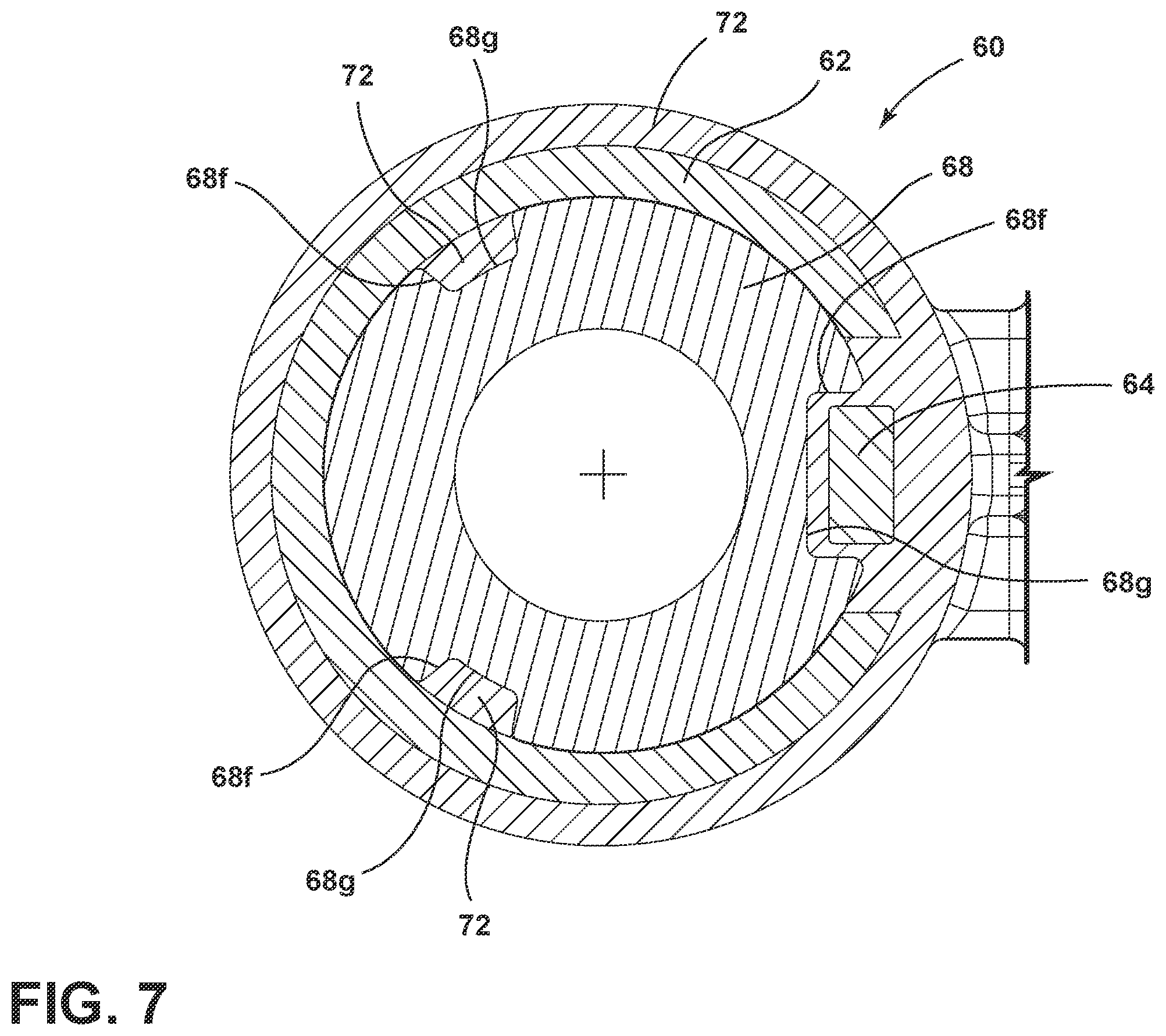 Patent US12492690 Figure 7 – Overmolded coil assembly for a fuel pump