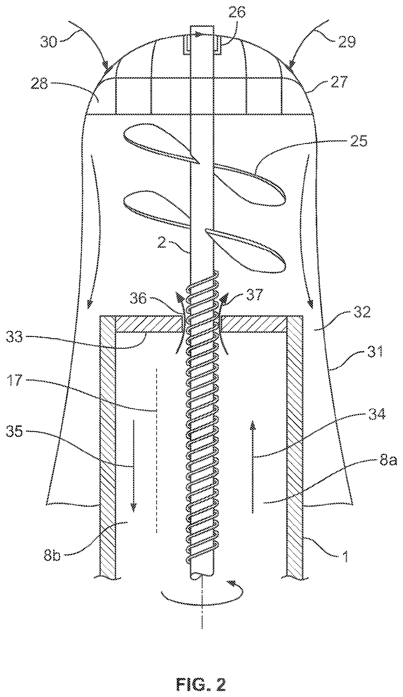 Patent US12492692 Figure 2 – Method for operating a supply device which supplies a liquid to a channel, and supply device, hollow catheter, and catheter pump
