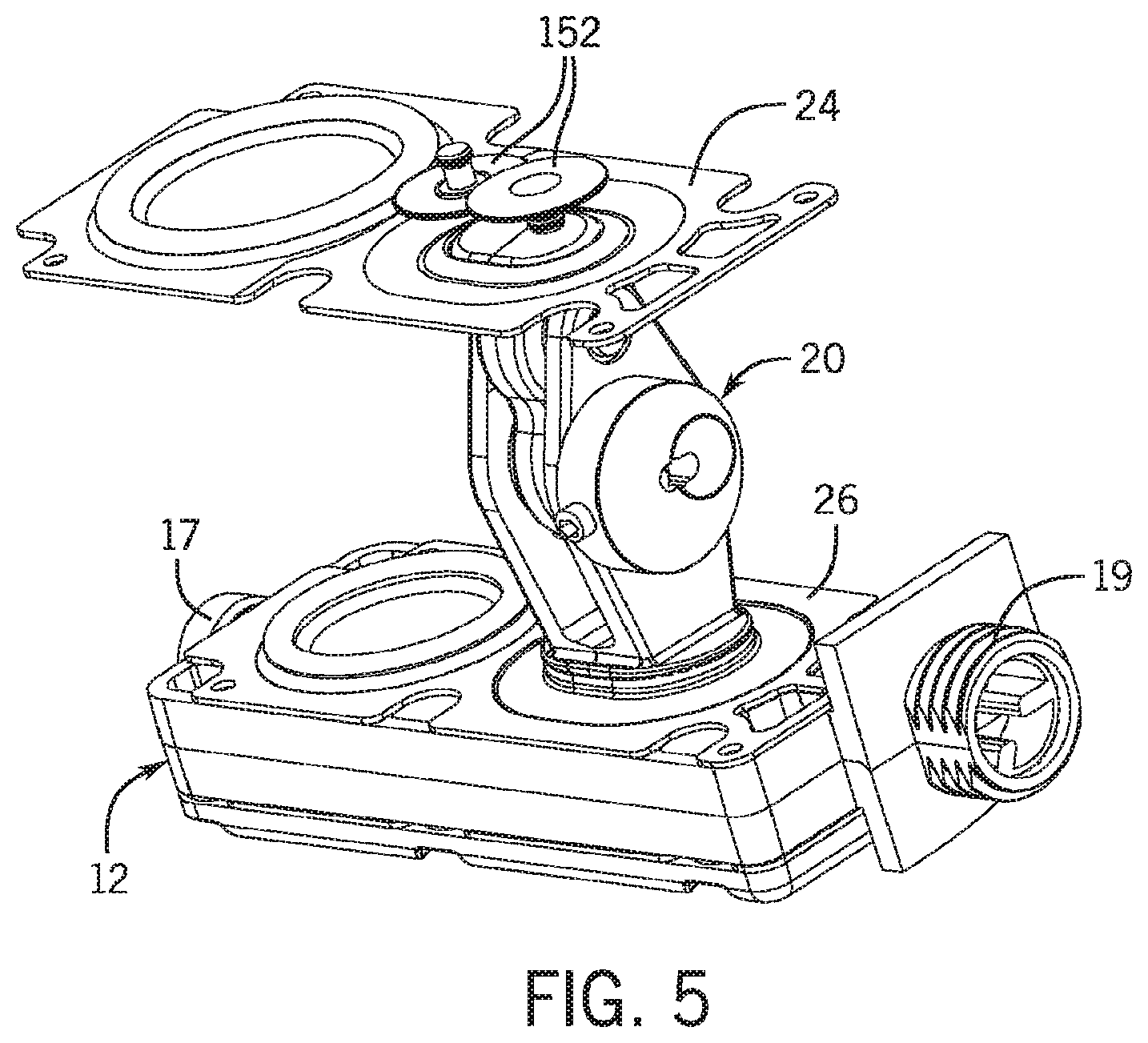 Patent US12492694 Figure 5 – Personal air sampling pump assembly