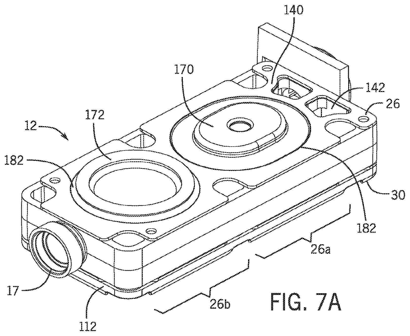 Patent US12492694 Figure 7 – Personal air sampling pump assembly