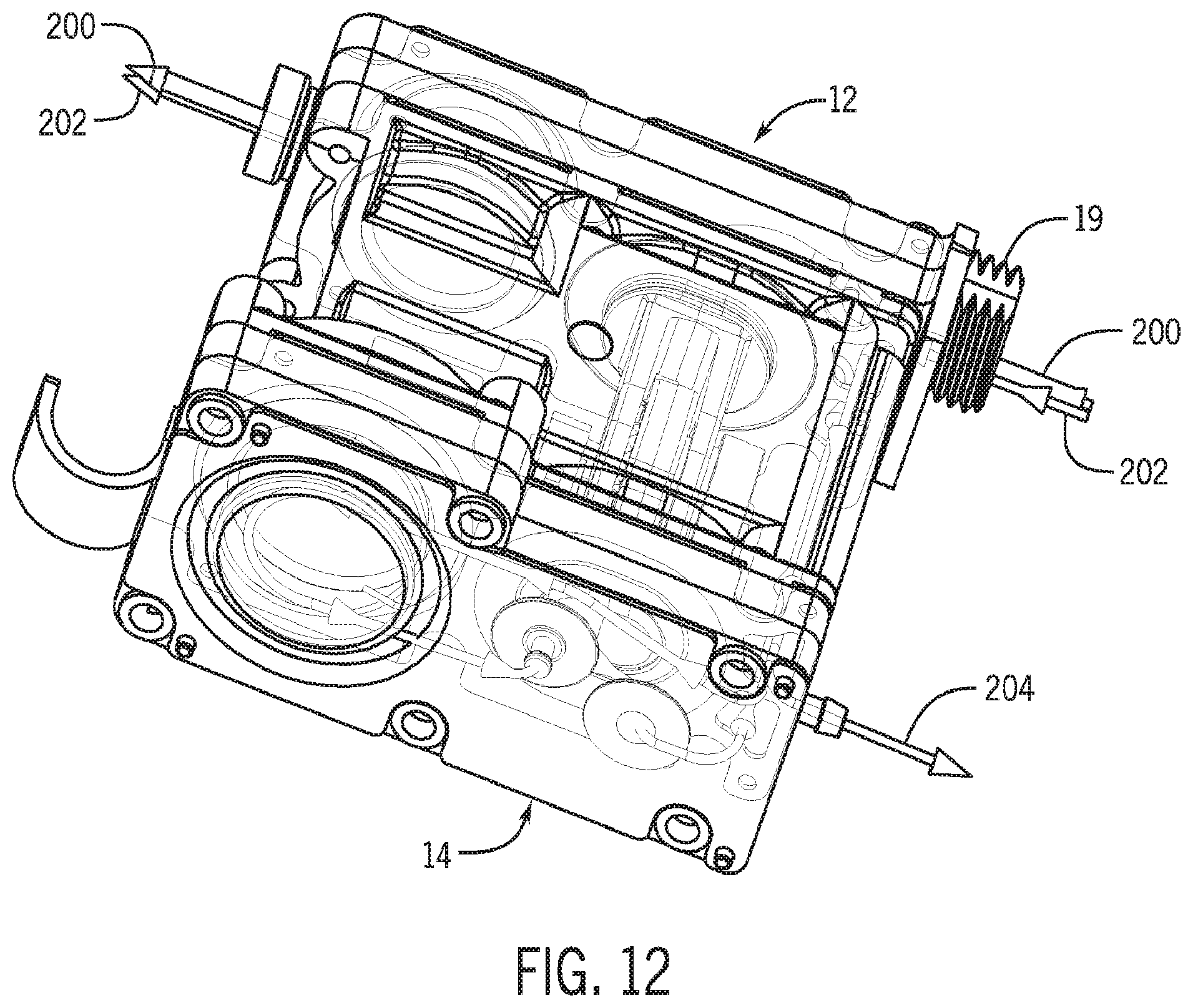 Patent US12492694 Figure 14 – Personal air sampling pump assembly