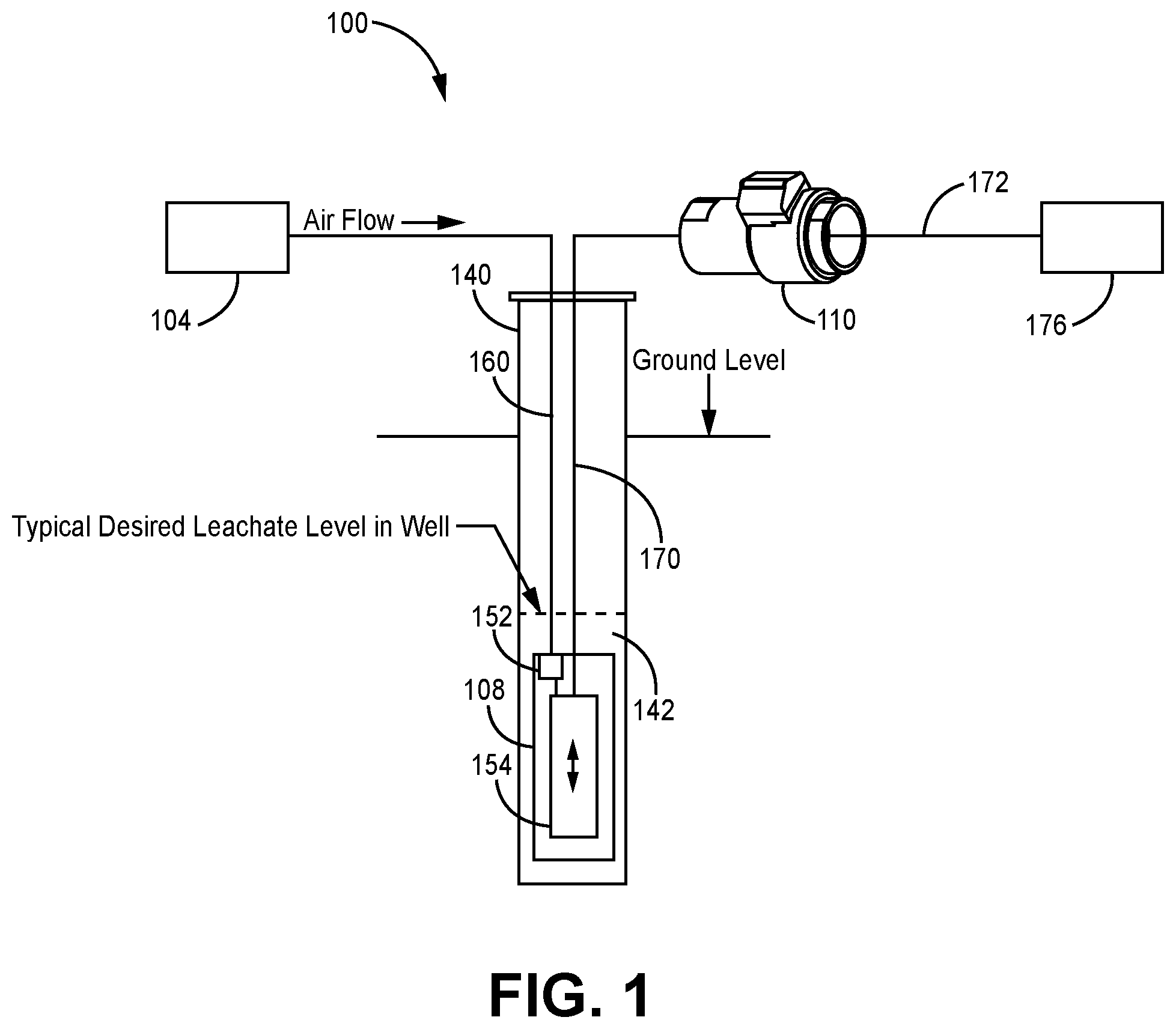 Patent US12492696 Figure 1 – Inline landfill pump cycle counter