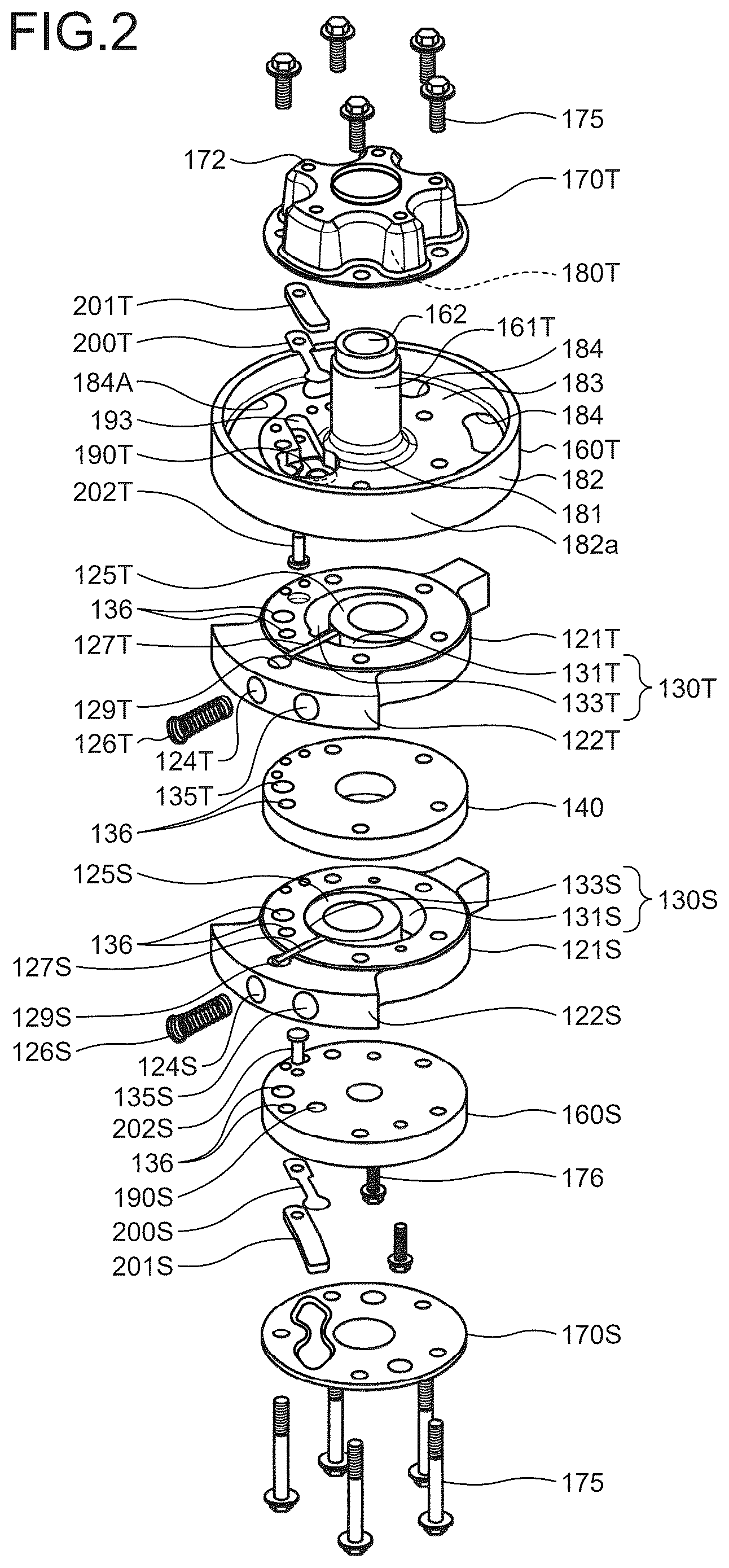 Patent US12492700 Figure 2 – Compressor endplate