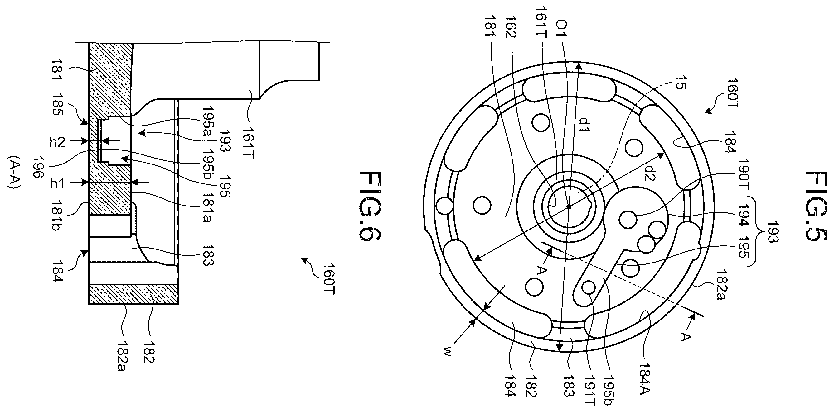 Patent US12492700 Figure 4 – Compressor endplate