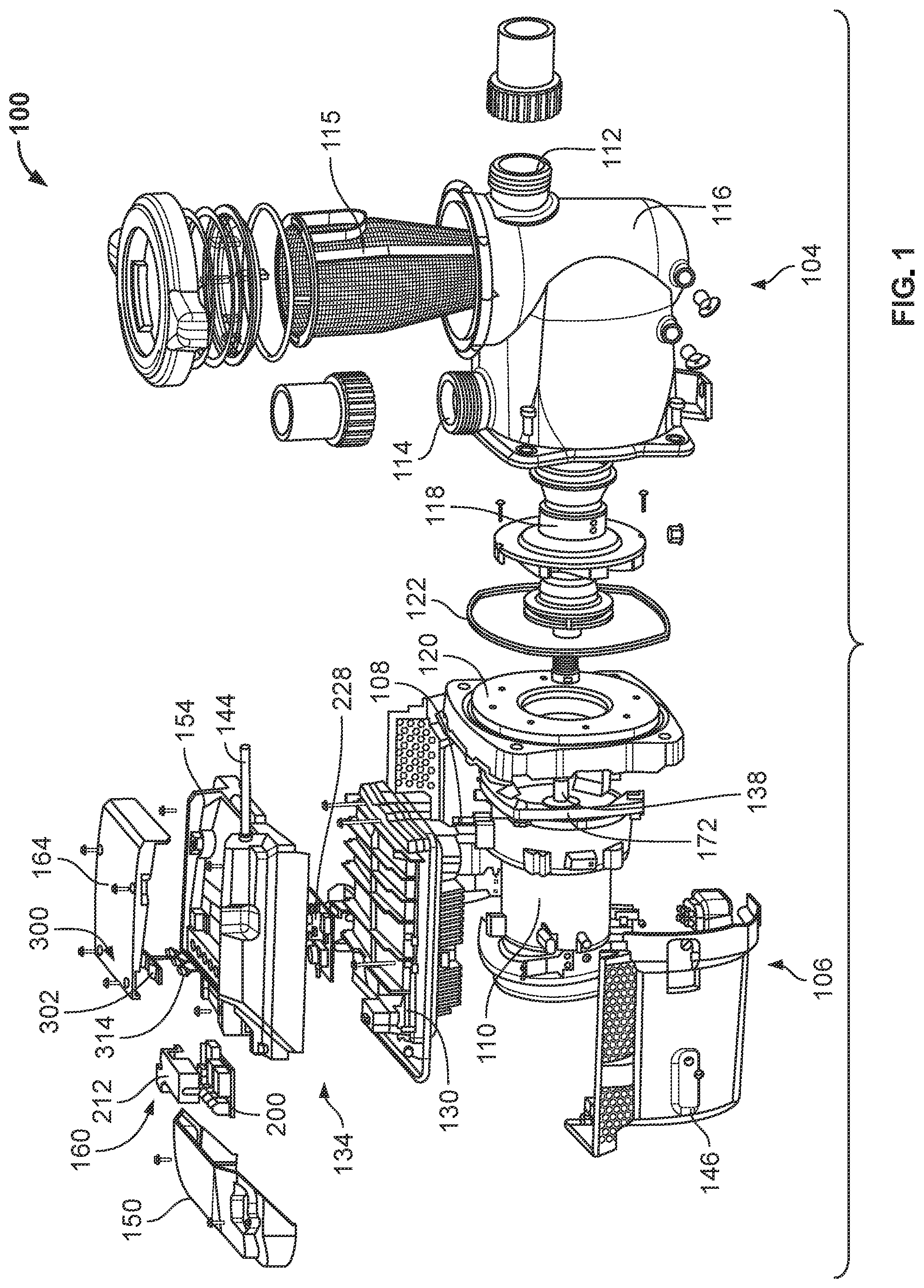 Patent US12492701 Figure 1 – Variable speed pumping system and method