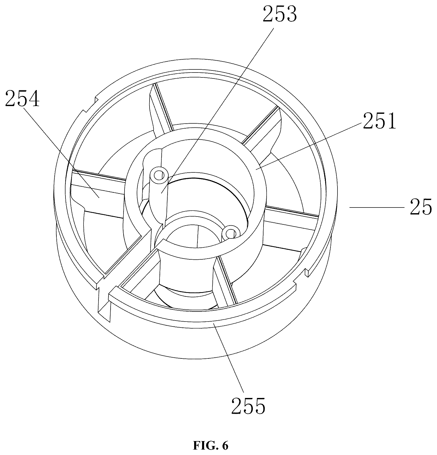 Patent US12492702 Figure 6 – High-speed neck fan