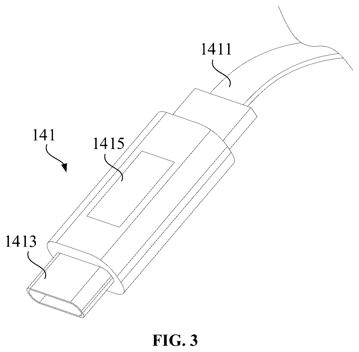 Patent US12492703 Figure 3 – Handheld fan
