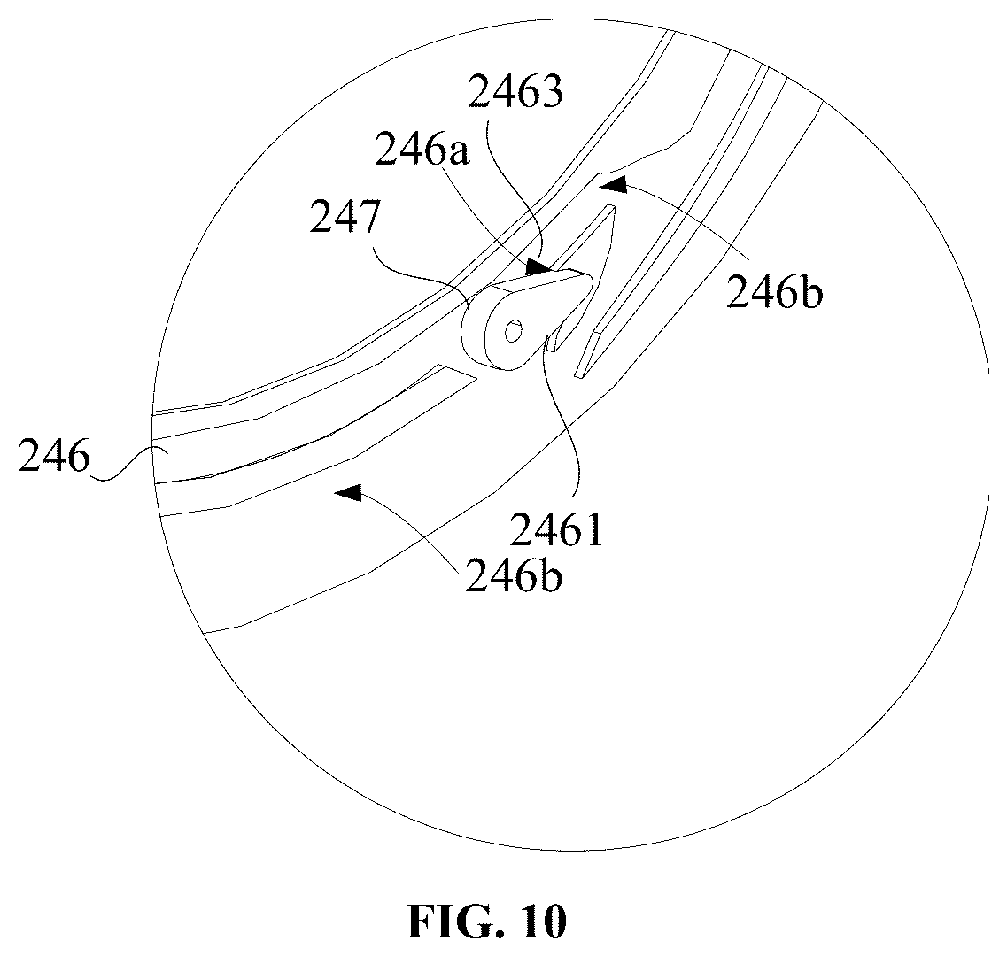 Patent US12492703 Figure 10 – Handheld fan