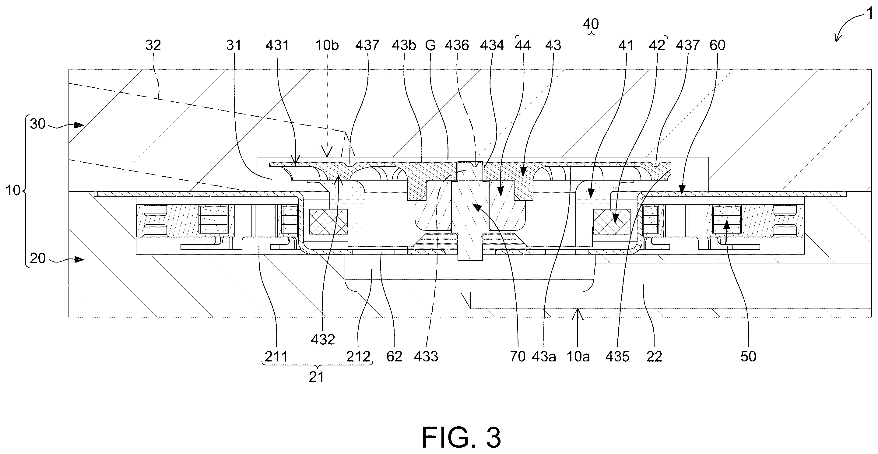 Patent US12492705 Figure 3 – Water pump structure and rotor thereof