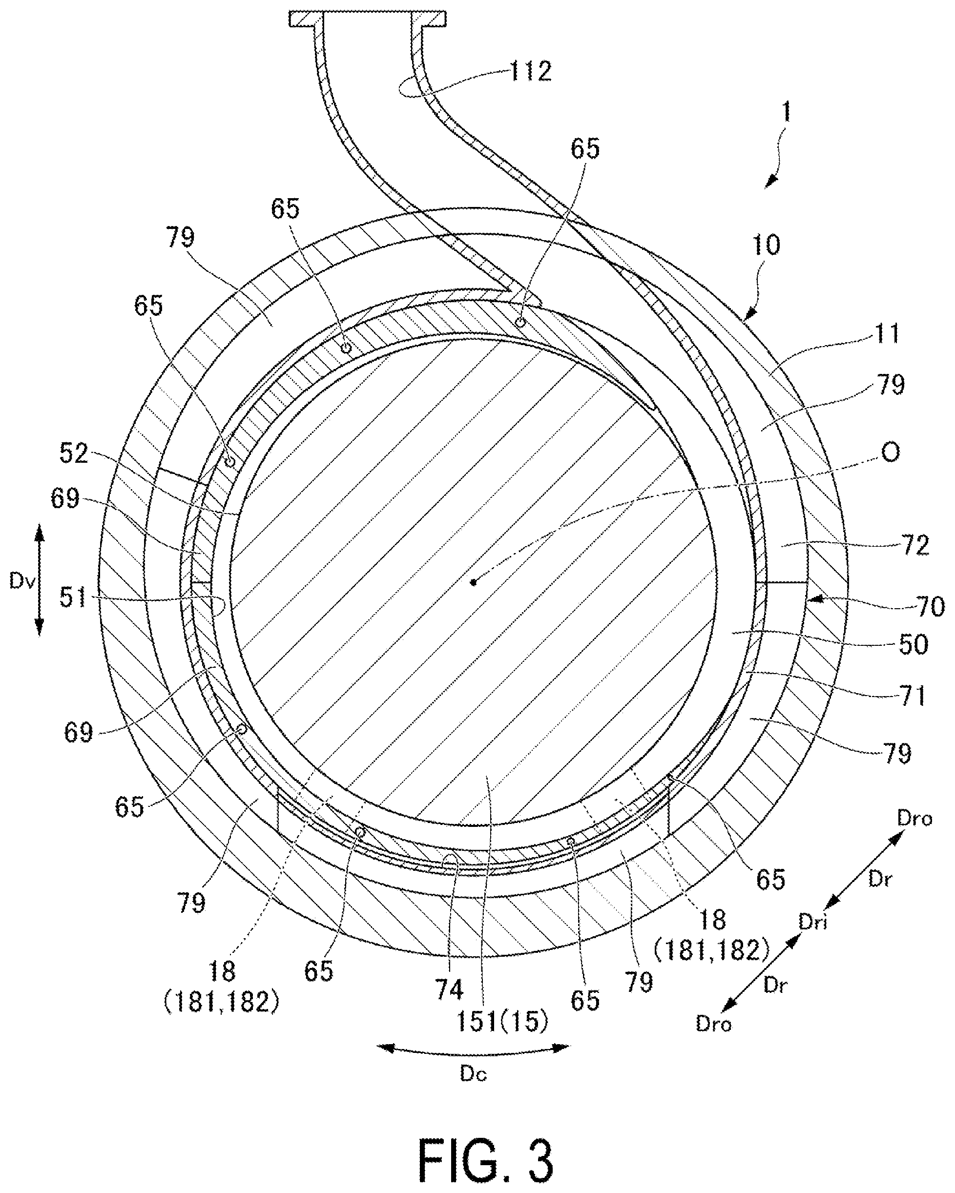 Patent US12492709 Figure 3 – Centrifugal compressor