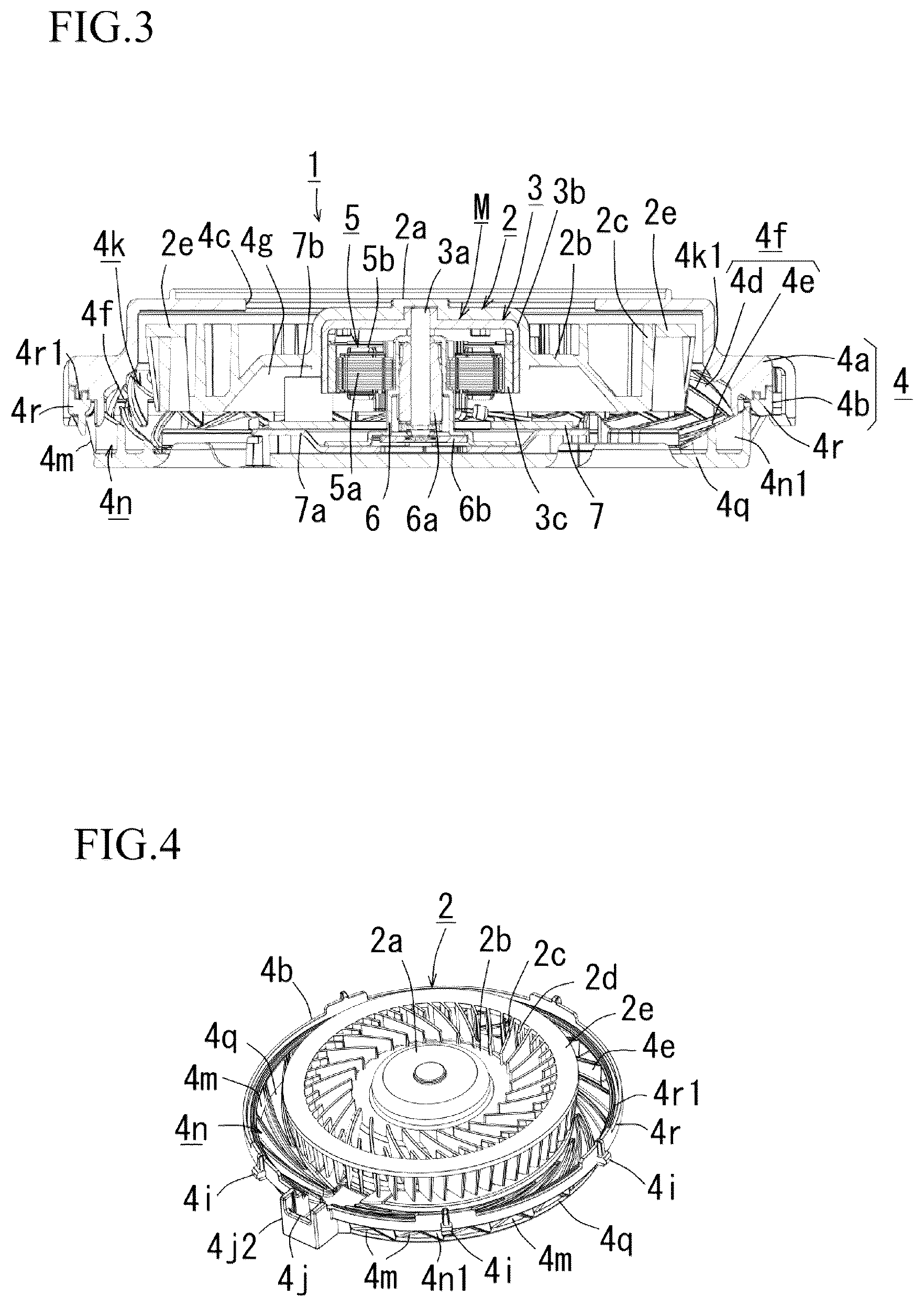 Patent US12492710 Figure 2 – Centrifugal air blower