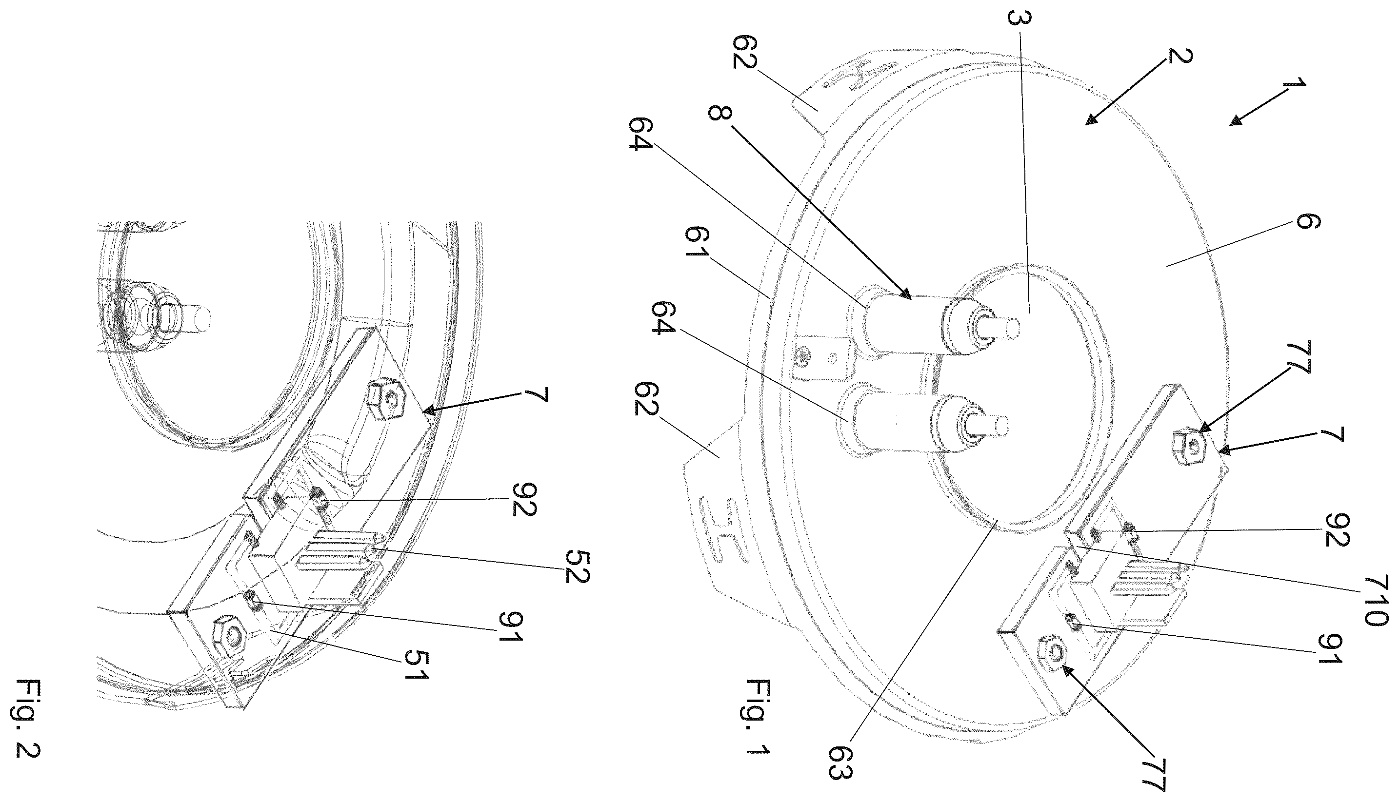 Patent US12492713 Figure 1 – Pump cover for a household appliance