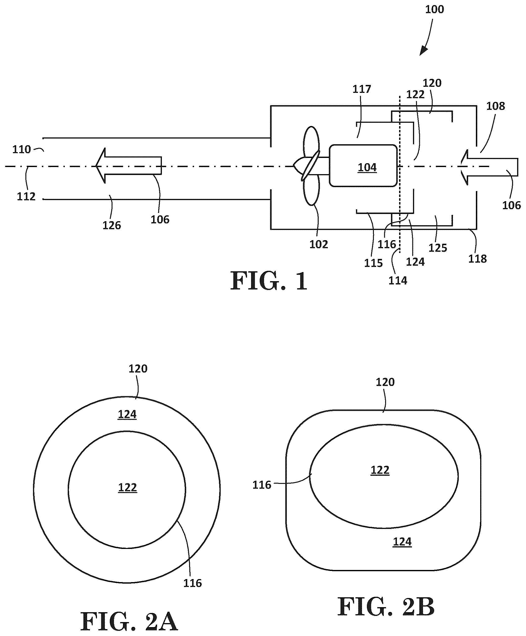 Patent US12492715 Figure 1 – Debris blower with sound attenuation resonator