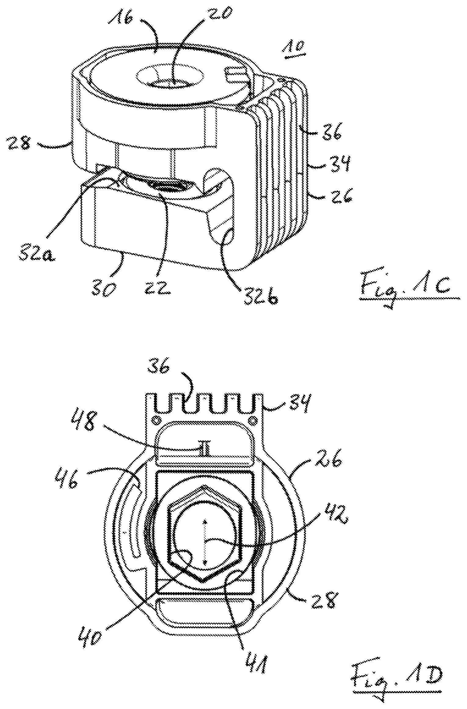 Patent US12492719 Figure 2 – Tolerance compensation device