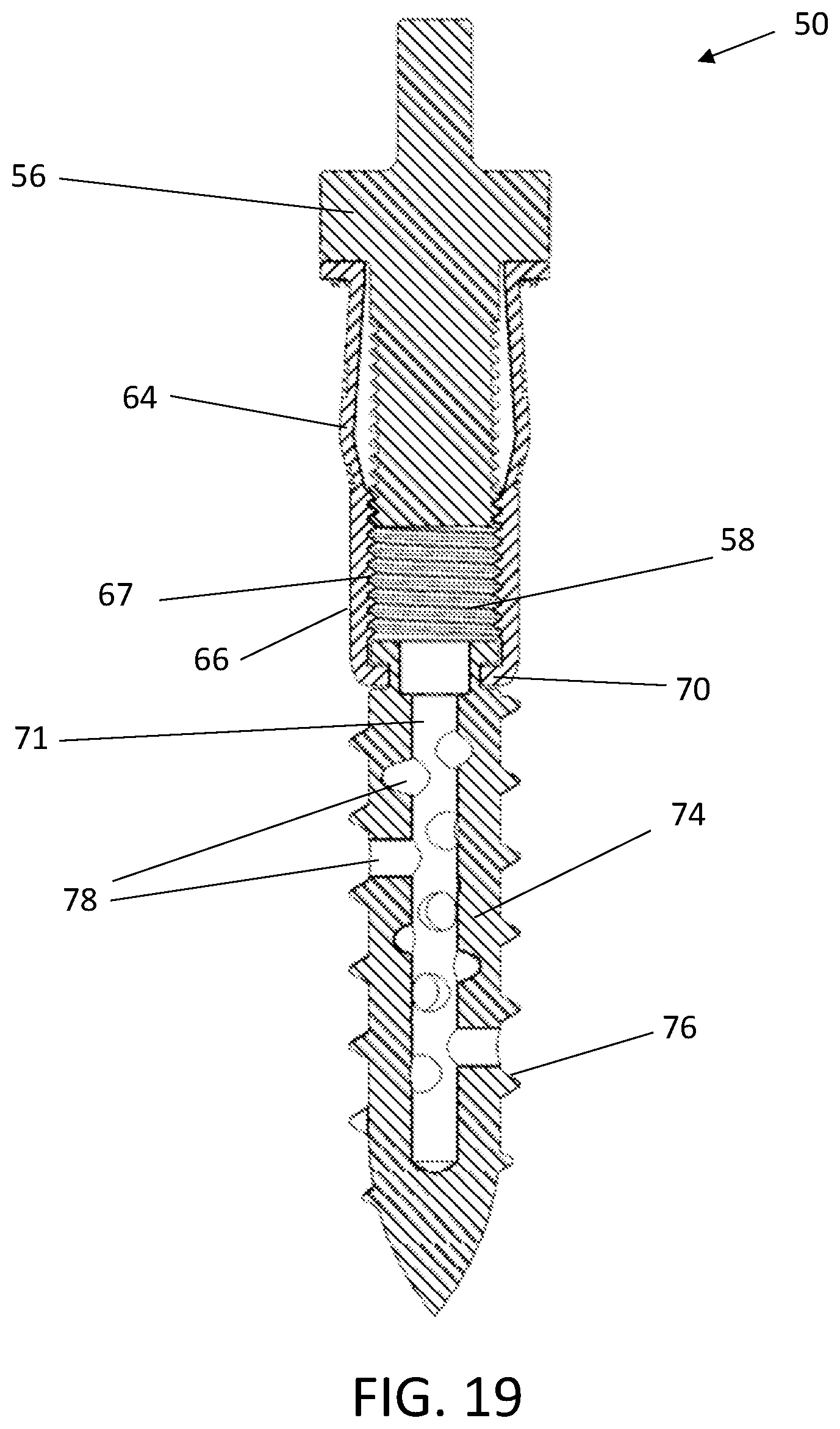 Patent US12492721 Figure 14 – Leveling fastener with expandable rivet